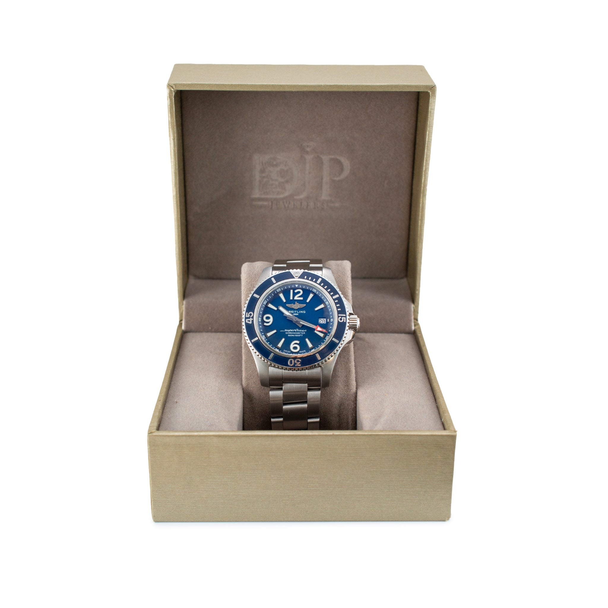 Breitling Superocean 42MM A17366 Blue Dial Stainless Steel Automatic Watch