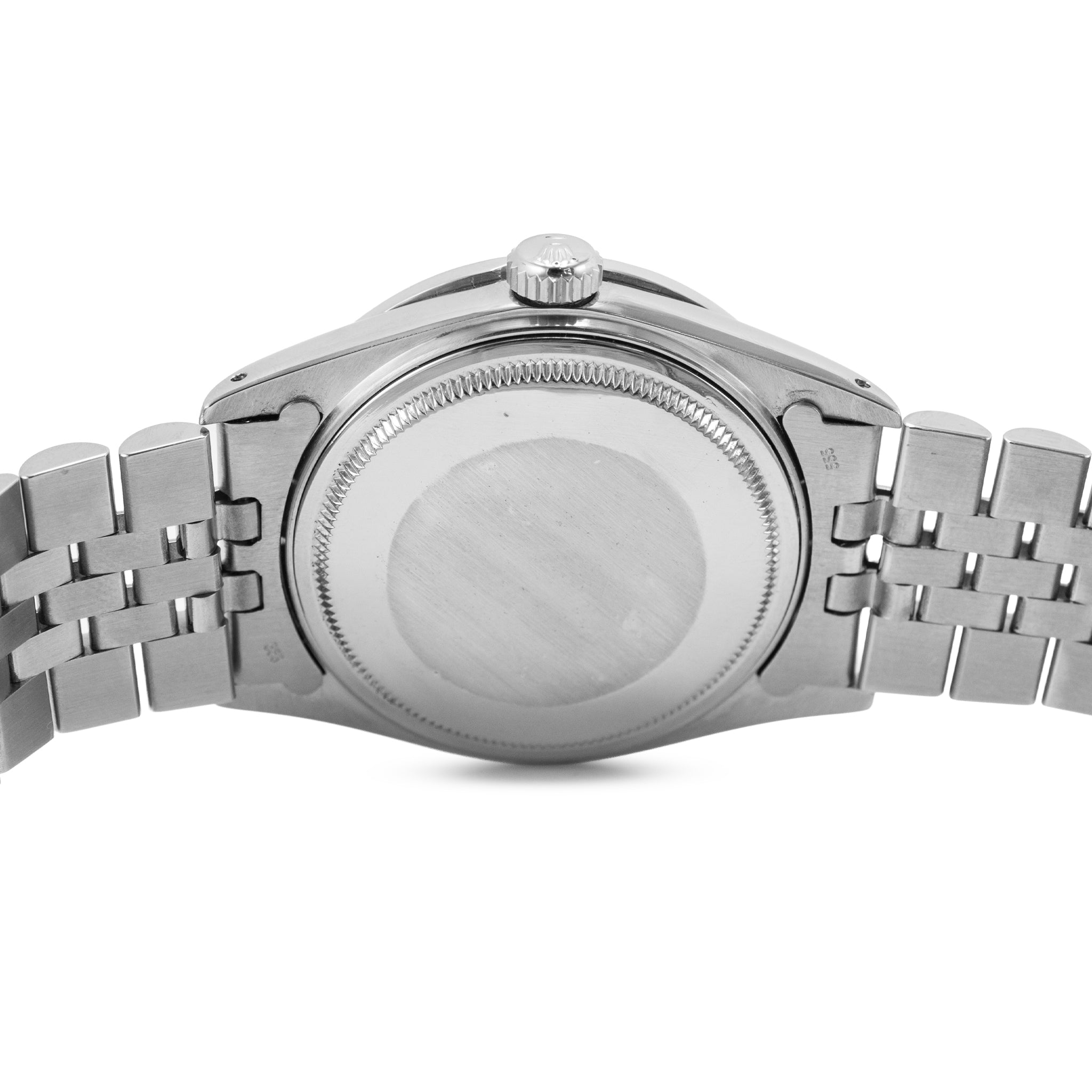 Ladies Rolex Datejust 36MM 16014 Pink Diamond Dial Stainless Steel Watch