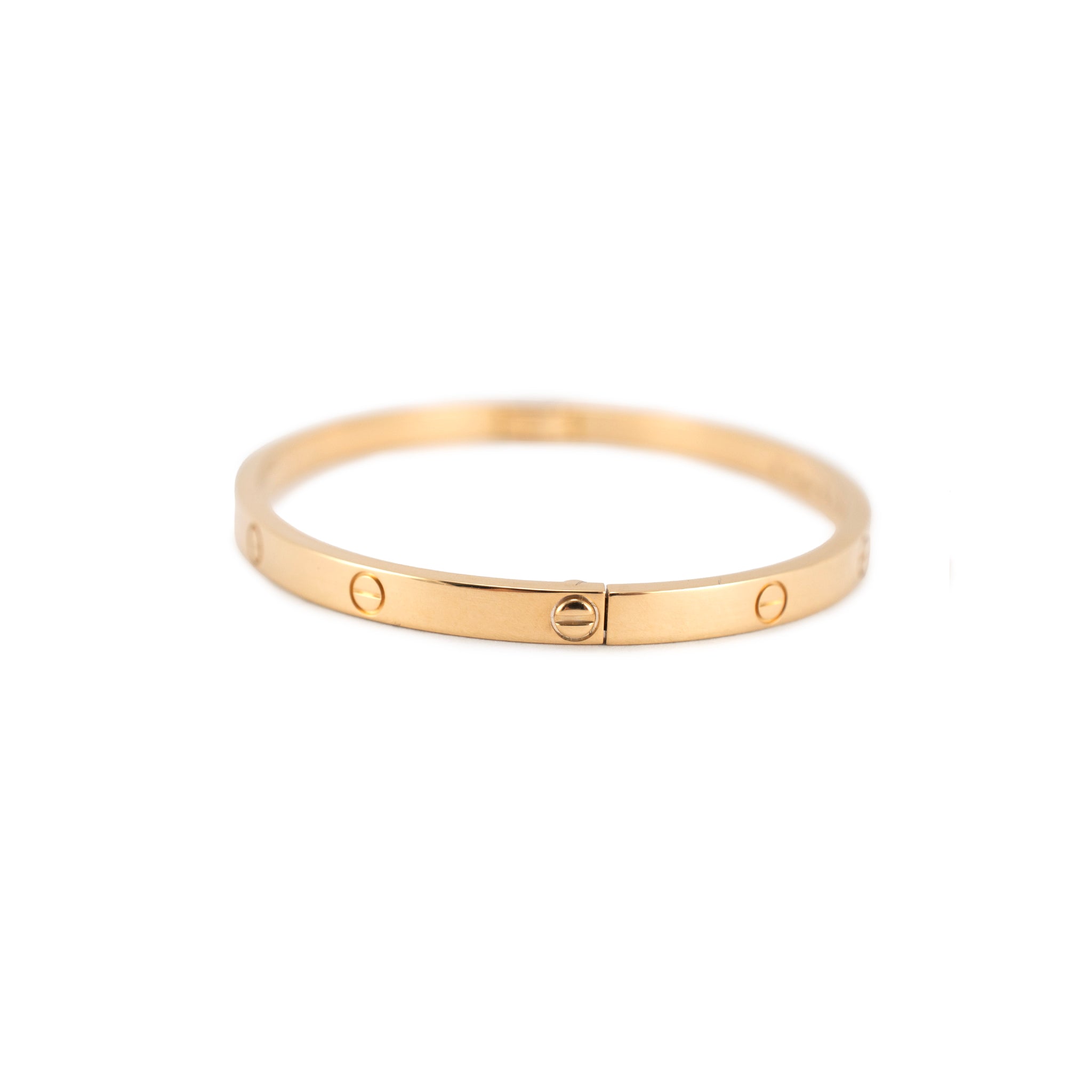 Cartier Love Small Model 18K Yellow Gold Bangle Bracelet