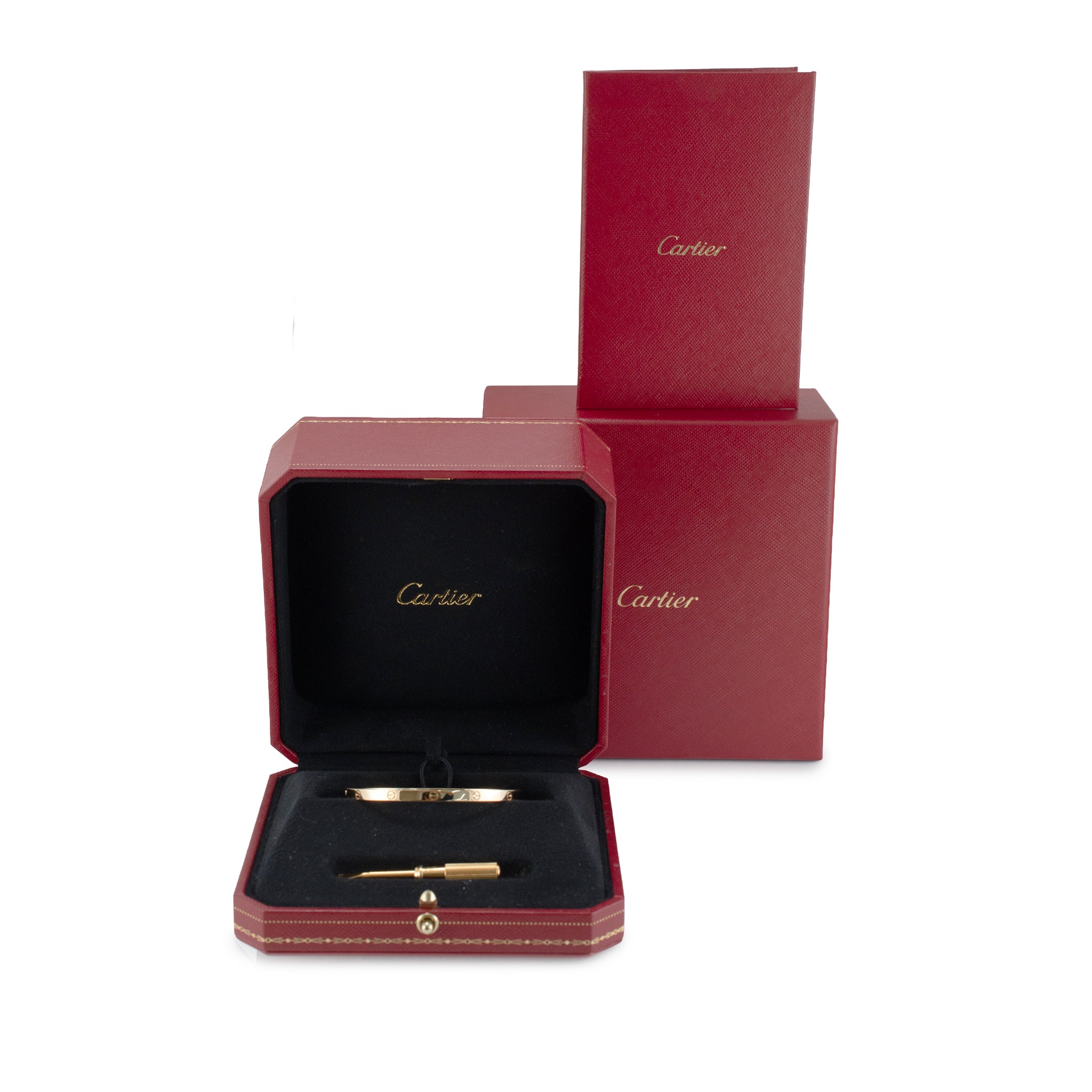Cartier Love Small Model 18K Yellow Gold Bangle Bracelet