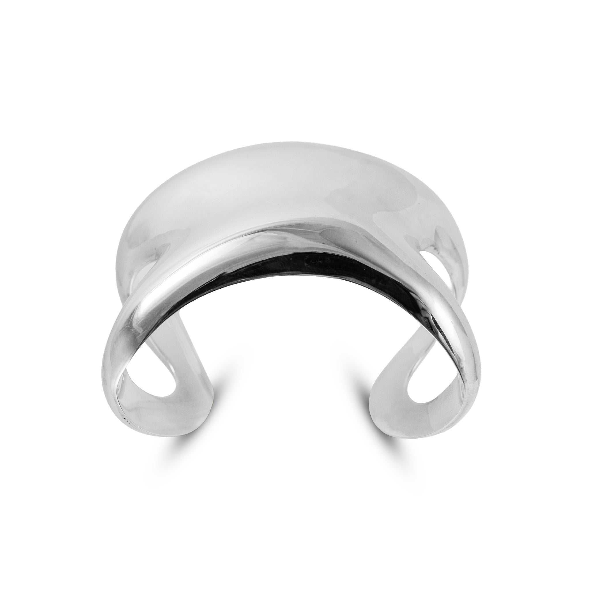 Vintage Tiffany & Co. Elsa Peretti 925 Sterling Silver Open Side Cuff Bracelet