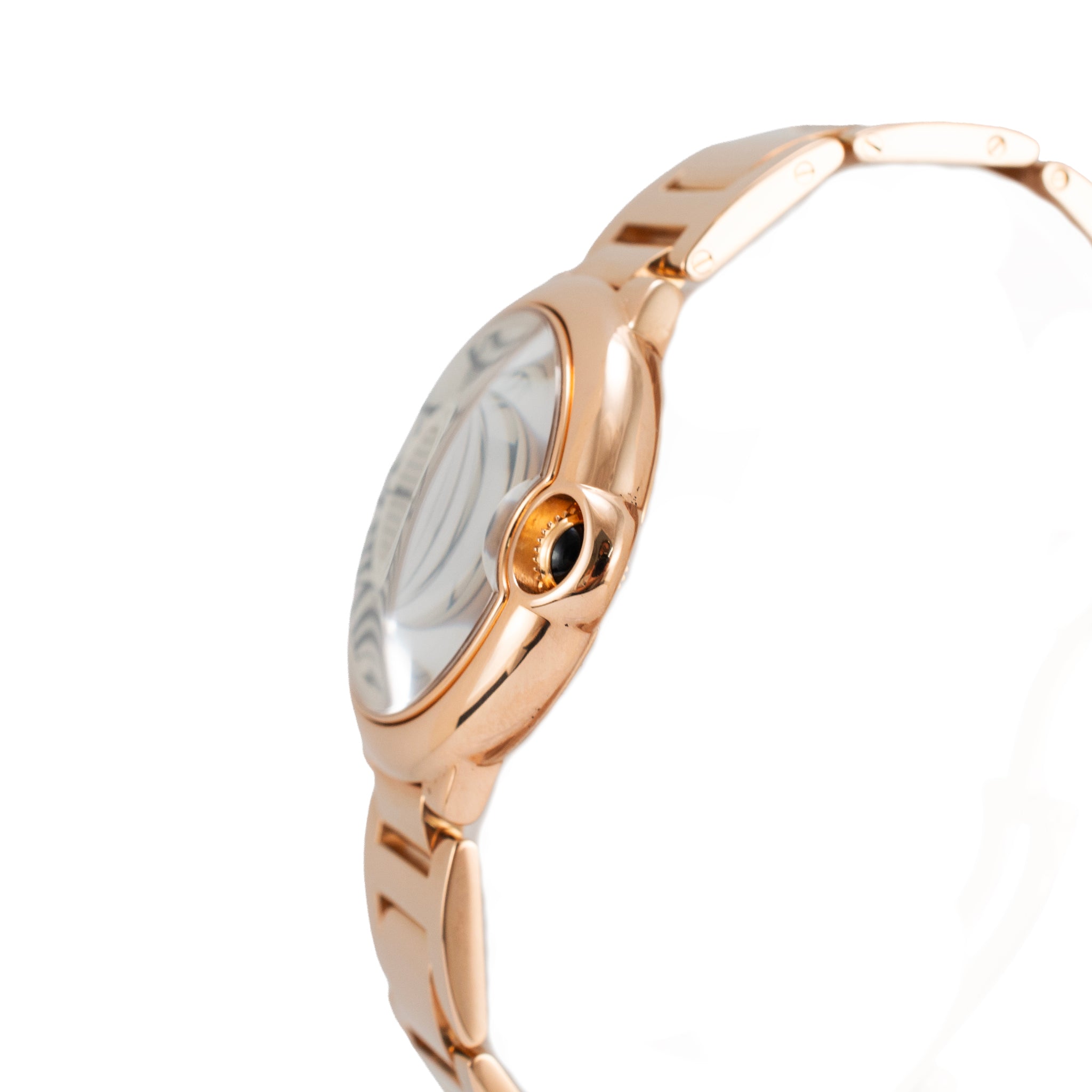 Cartier Ballon Bleu Medium 36MM w69004z2/3003 18K Rose Gold Automatic Watch