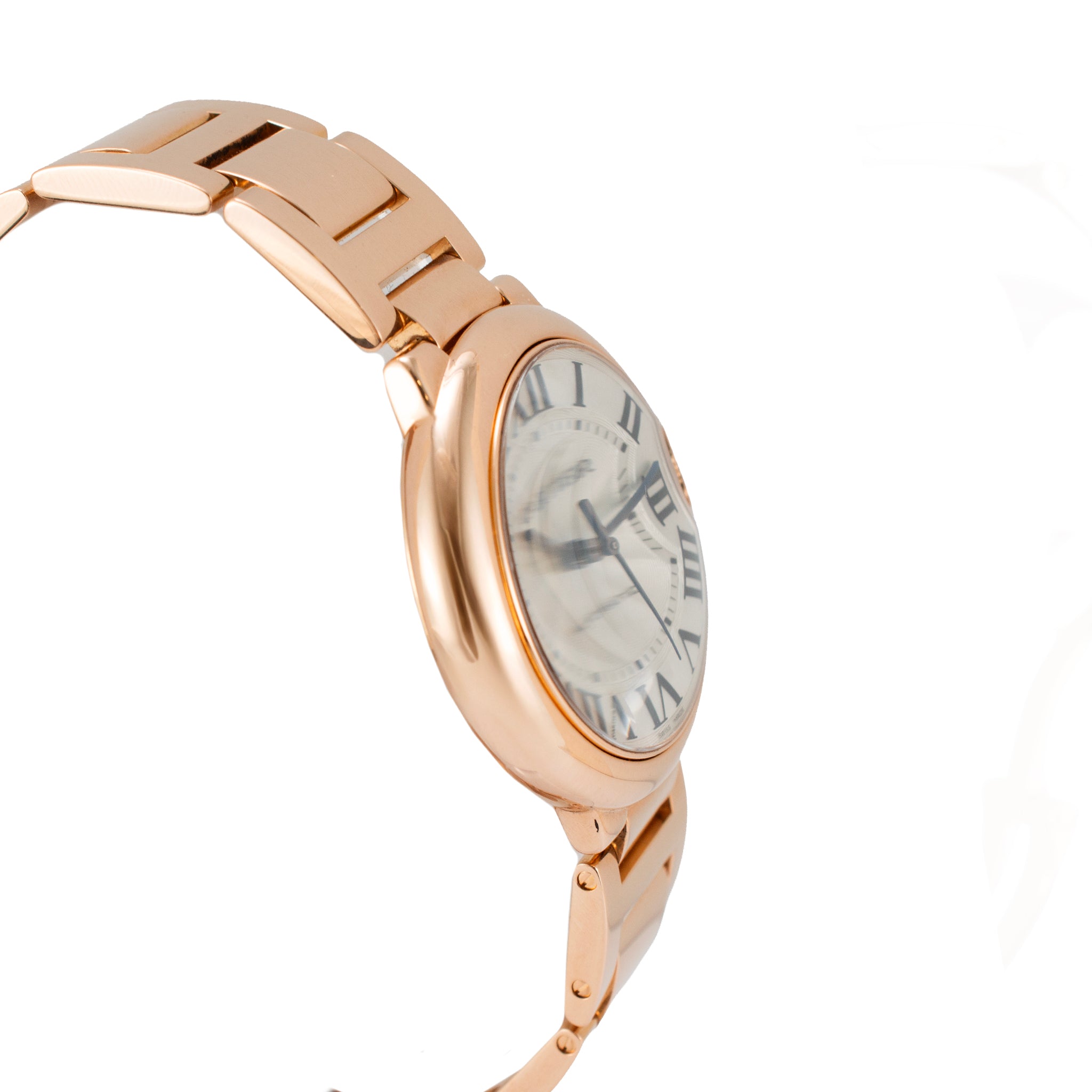 Cartier Ballon Bleu Medium 36MM w69004z2/3003 18K Rose Gold Automatic Watch