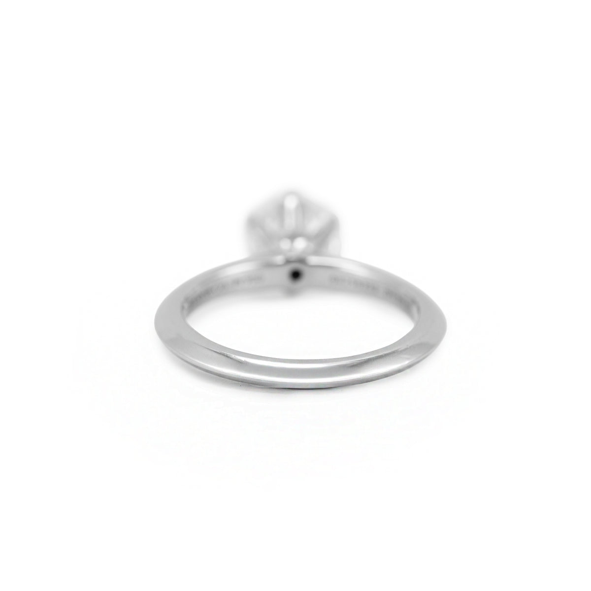 Tiffany & Co. The Tiffany Setting Platinum Gia 1.24ct Diamond Engagement Ring