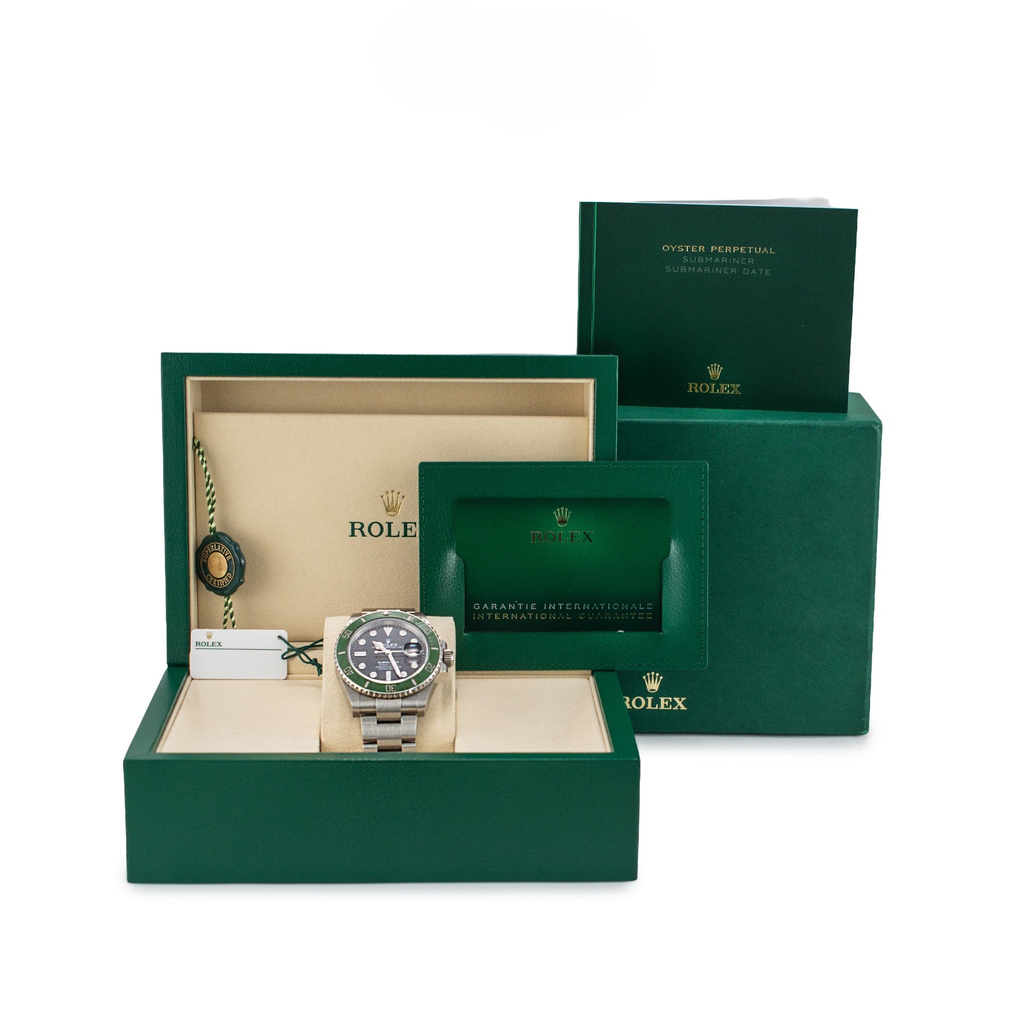 Rolex Submariner Date 41MM 126610LV Starbucks Green Black Steel Watch
