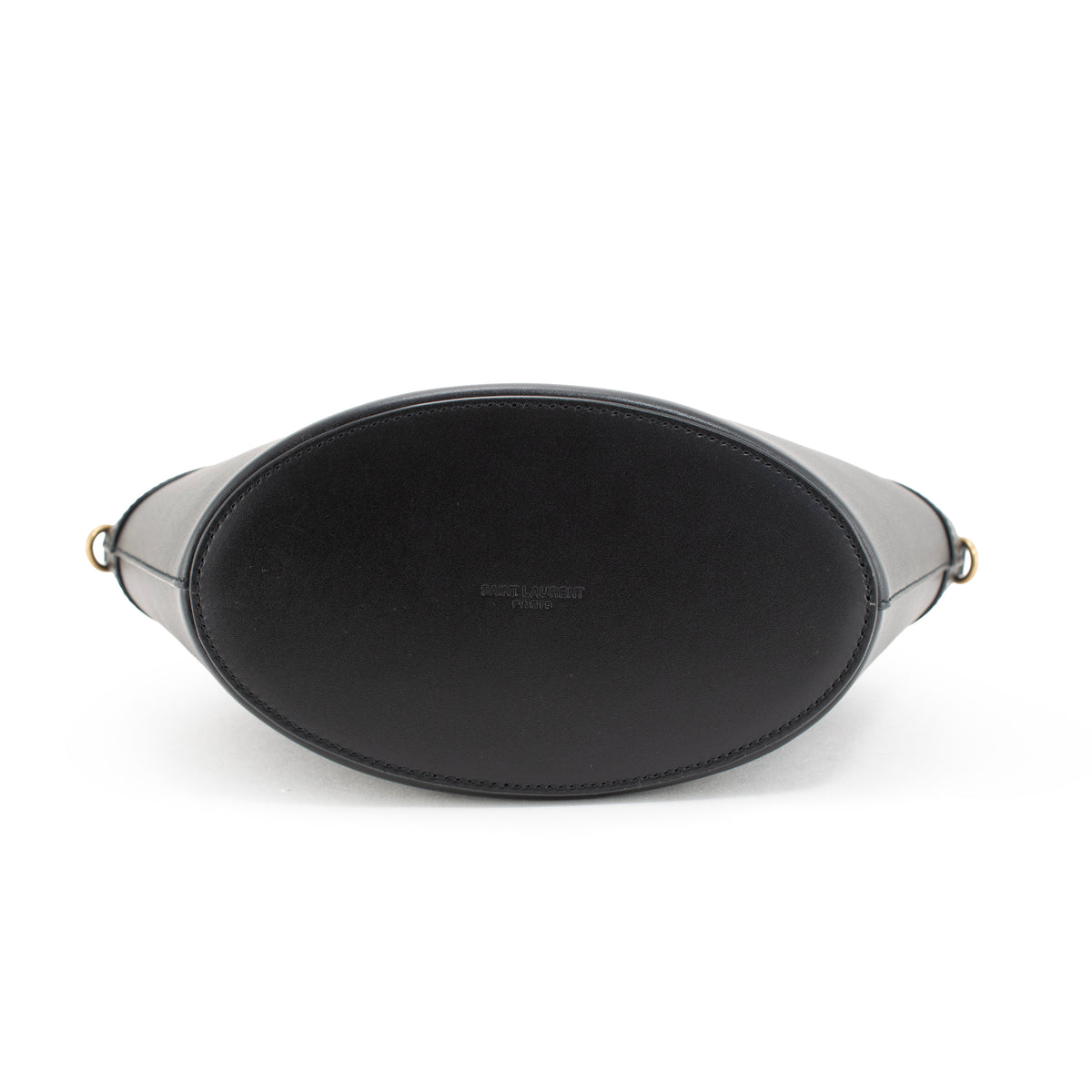 Saint Laurent Mini Celia Black Calfskin Leather Tote Bag