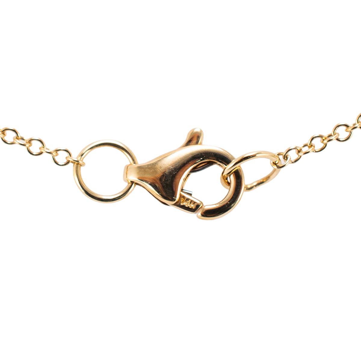 Ladies 14K Yellow Gold 0.23ct Diamond Adjustable Chain Sunburst Pendant Necklace