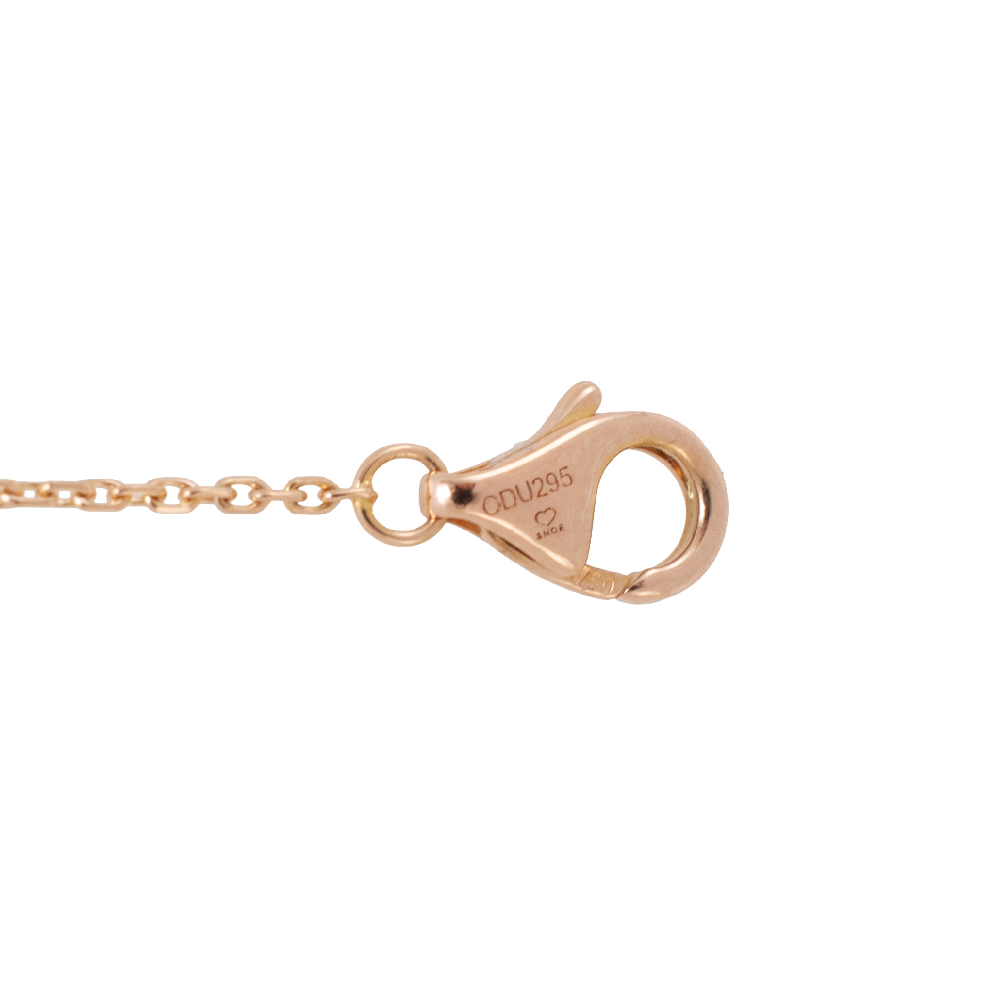 Cartier Trinity on Chain Classic Model 18K Tricolor Diamonds 18CM Link Bracelet
