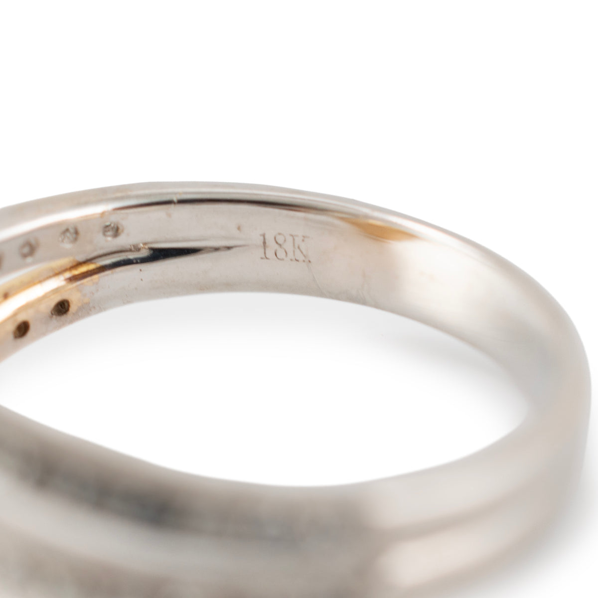 Effy Canare 18K Two Tone Gold White & Yellow Gold 0.75ctw Diamond Cocktail Ring