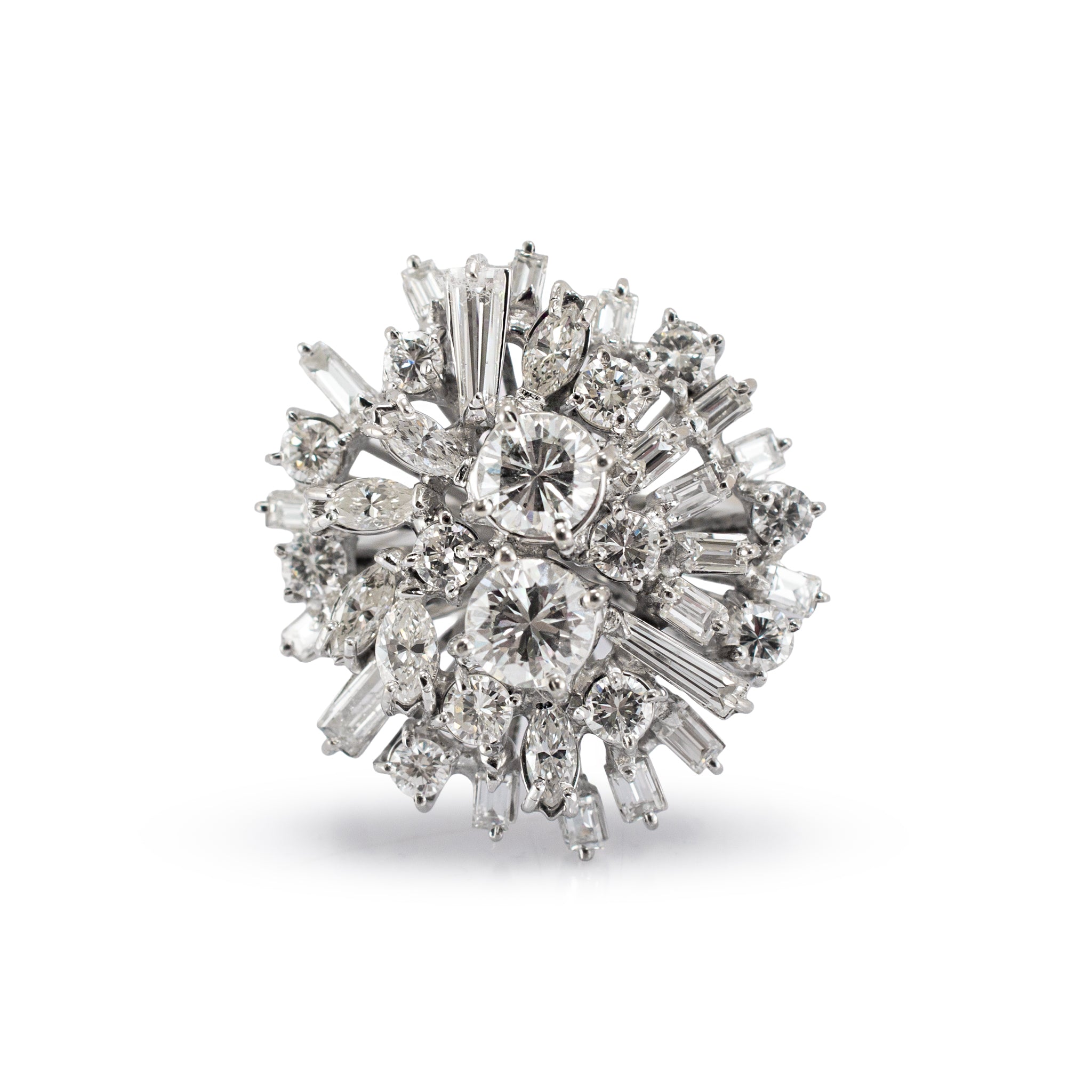 18K White Gold Diamond Cocktail & Statement Ring, SKU 458203, available at DJP Jewelers & Luxury Buyers