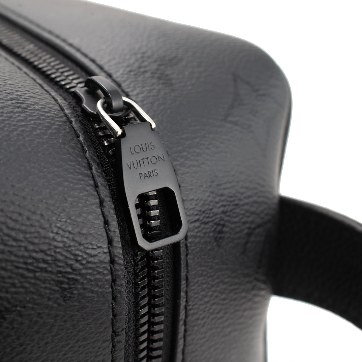 Louis Vuitton Monogram Eclipse Canvas Black Leather Toiletry Bag