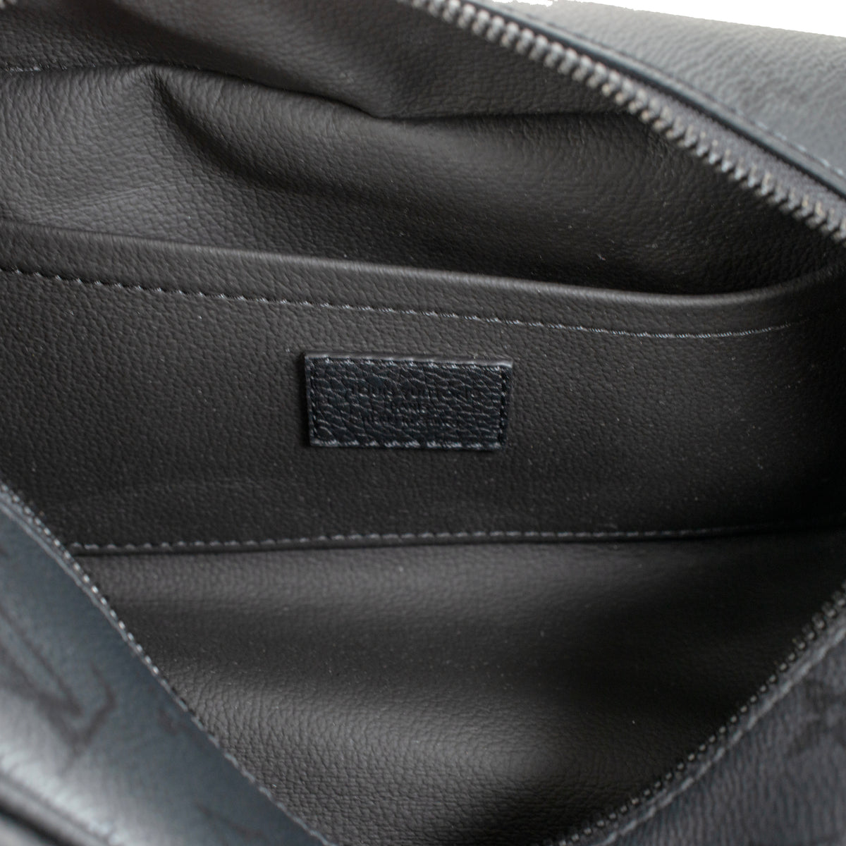 Louis Vuitton Monogram Eclipse Canvas Black Leather Toiletry Bag