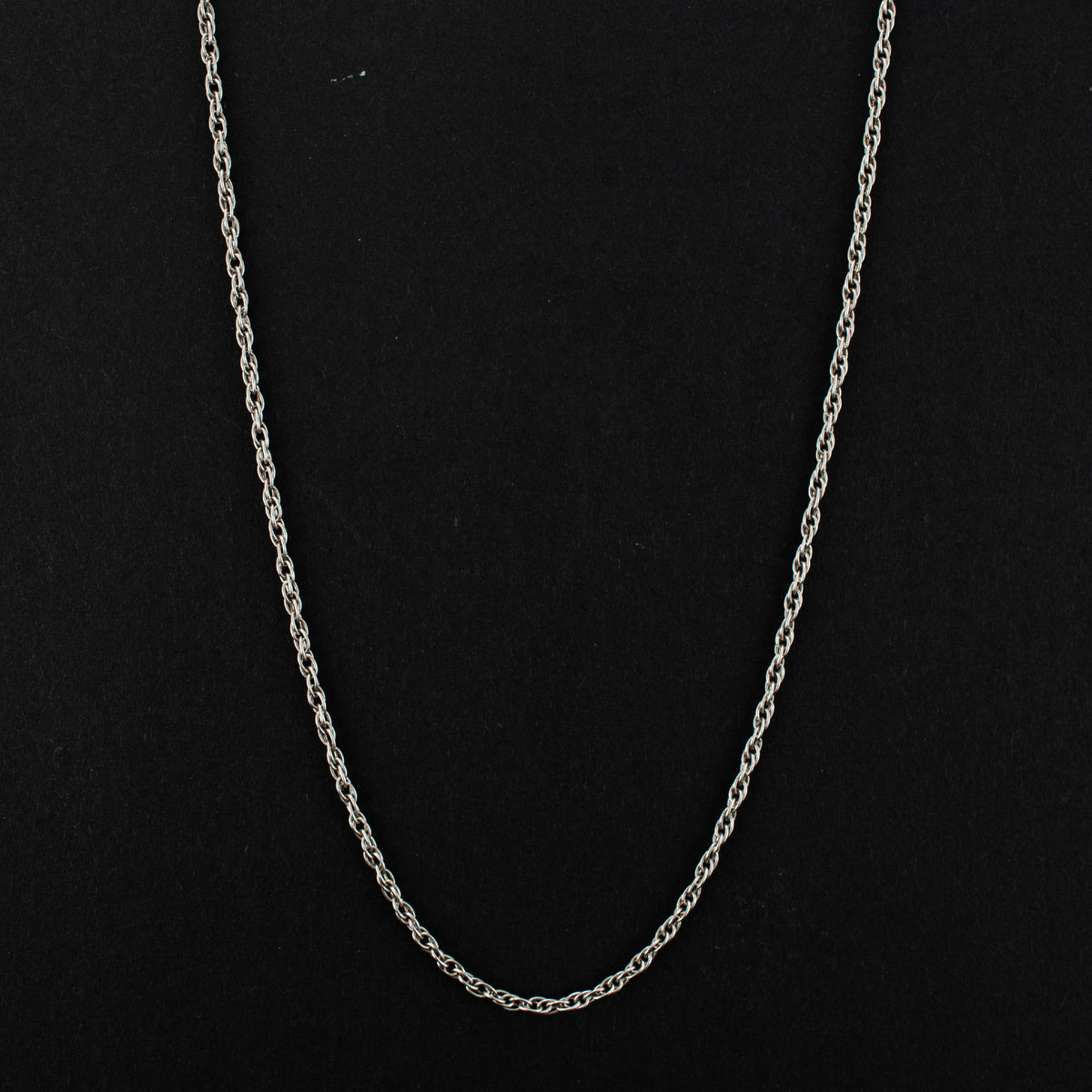 James Avery Light Rope Sterling Silver Chain 3.5g 18" 459494 available at DJP Jewelers & Luxury Buyers