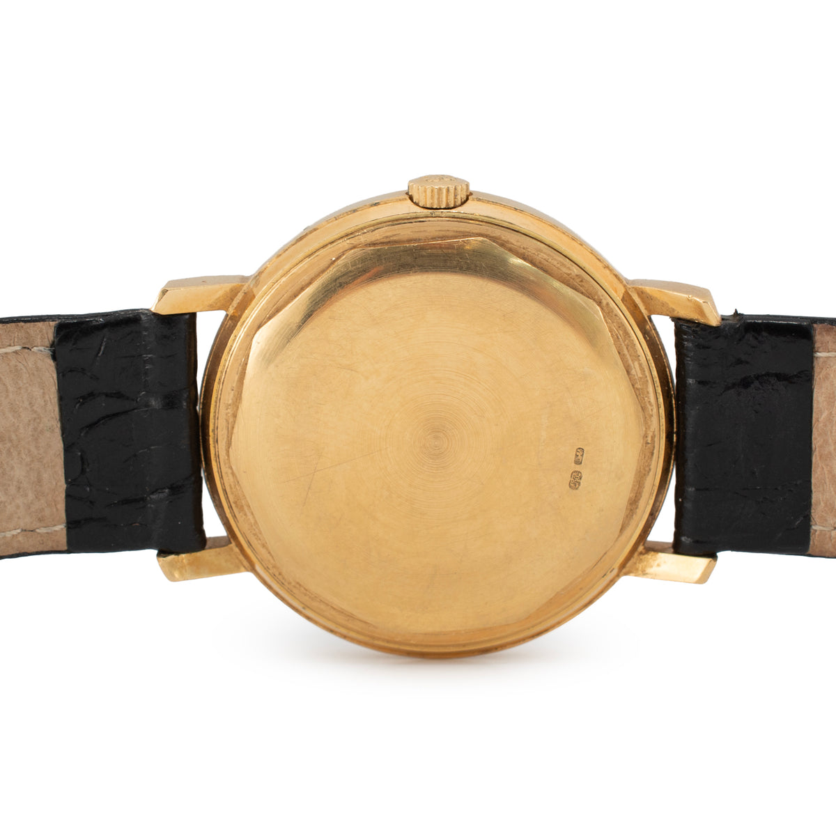 Vintage Patek Philippe Calatrava 35MM 3445 Sapphire 18K Yellow Gold Watch