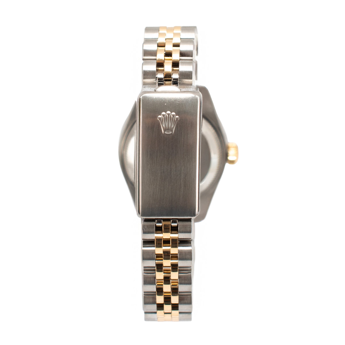 Ladies Rolex Datejust 26MM 69173 Champaign Dial Two Tone Yellow Gold Steel Watch