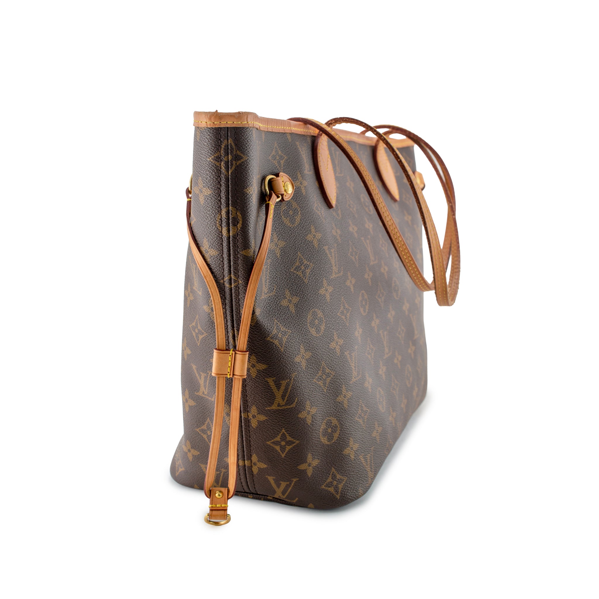 Ladies Louis Vuitton Monogram Canvas Neverfull GM Tote Bag