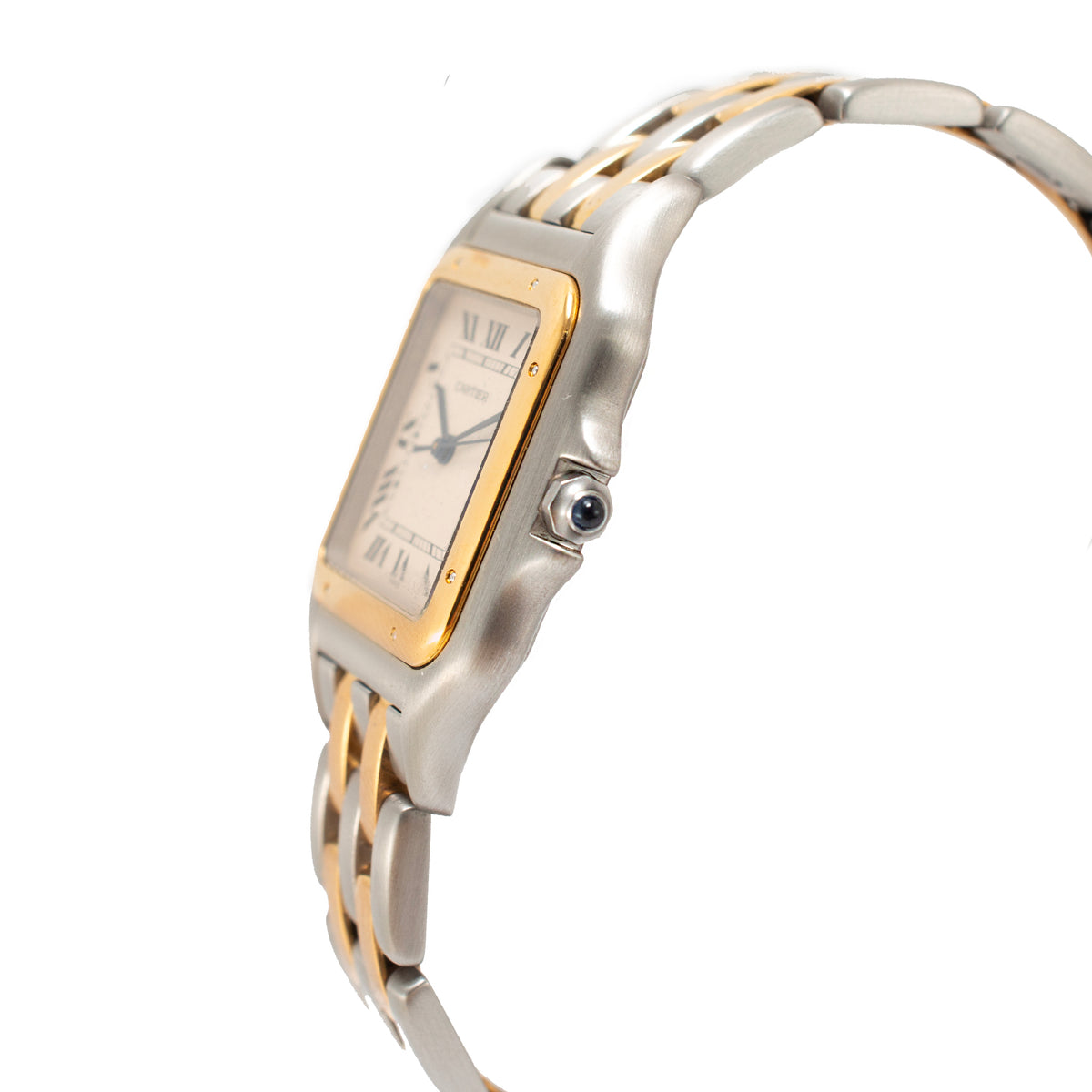 Cartier Panthere Jumbo 30MM 187957 18K Yellow Gold Steel Quartz Watch