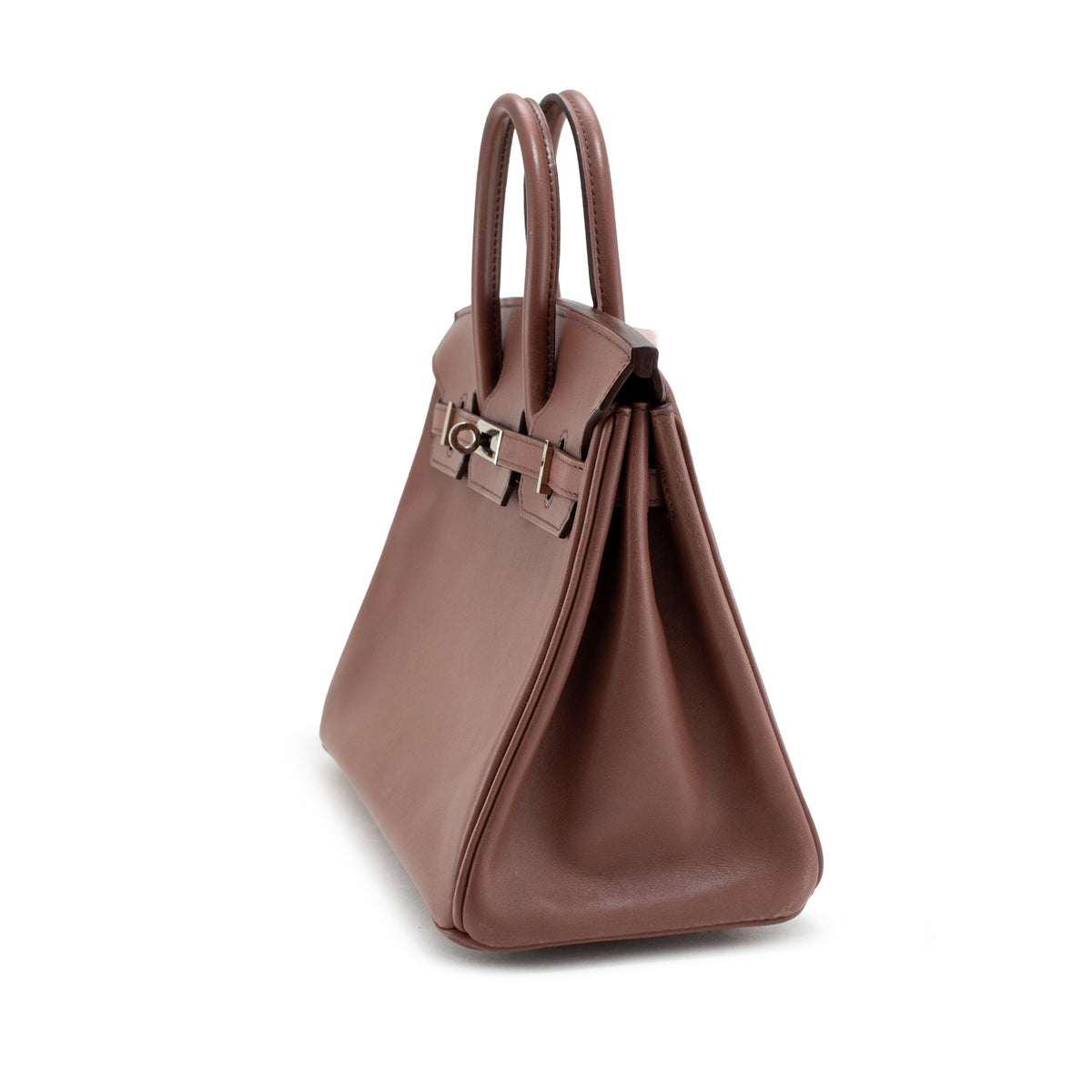 Hermès Birkin 25 Griolet Tadelakt Palladium Top Handle Bag