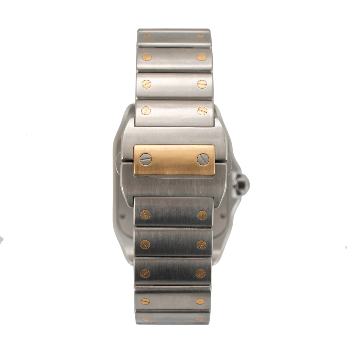 Cartier Santos 100 XL 38MM 2656 / W200728g Roman 18K Yellow Gold & Steel Watch
