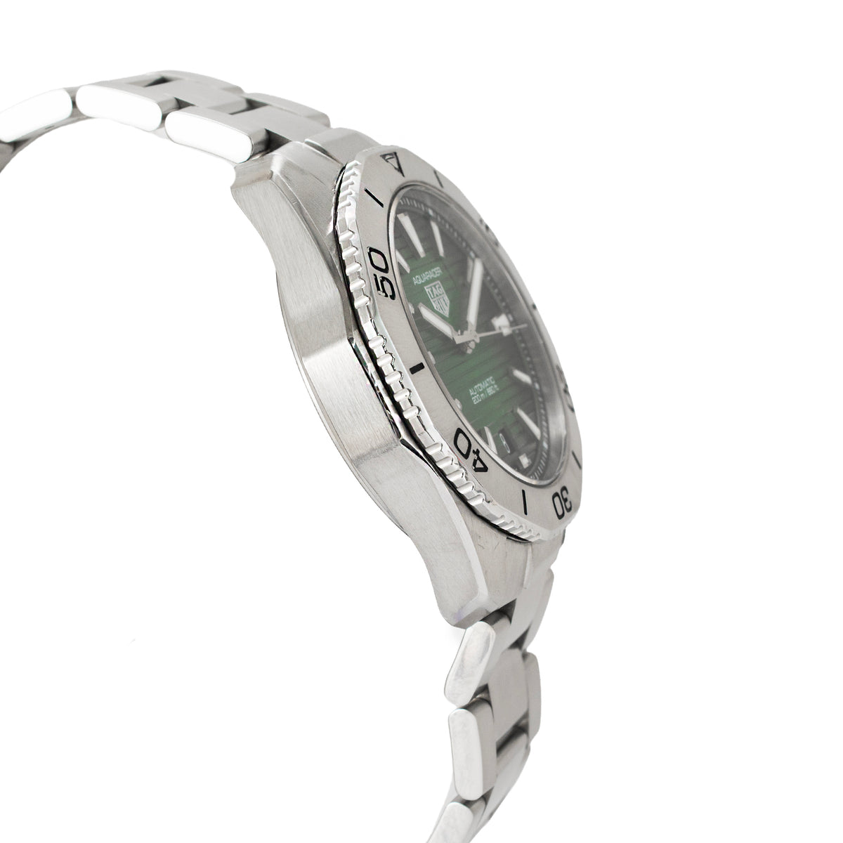 Tag Heuer Aquaracer 40MM wbp2115.ba0627 Green Dial Steel Automatic Watch