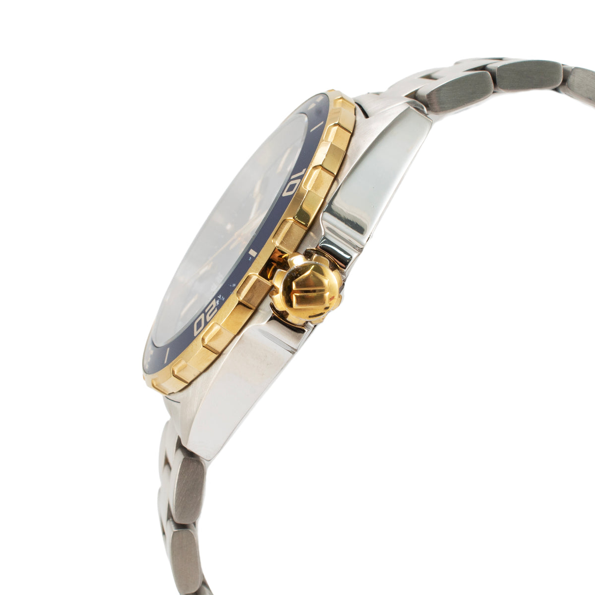 Tag Heuer Formula 1 41MM WAZ1120 Blue Dial Gold Plated Steel Quartz Watch