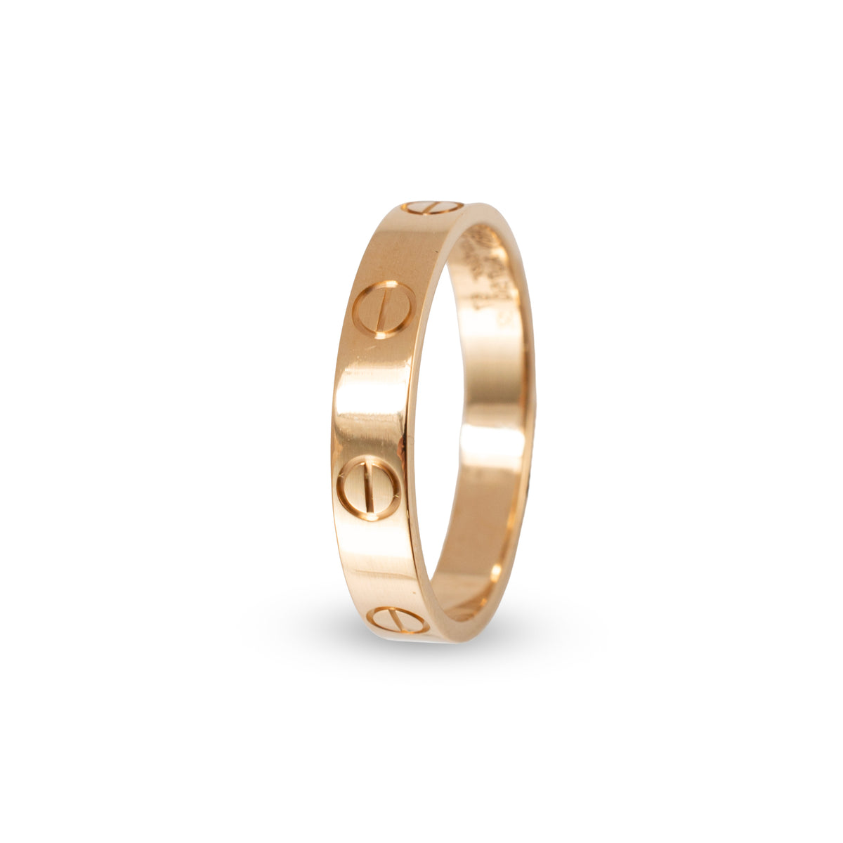 Cartier 18K Yellow Gold Small Model Love Band Ring