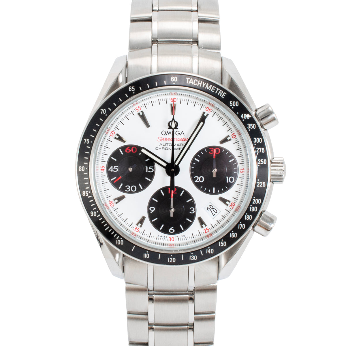Omega Speedmaster 40MM 323.30.40.40.04.001 Panda Steel Chronograph Watch