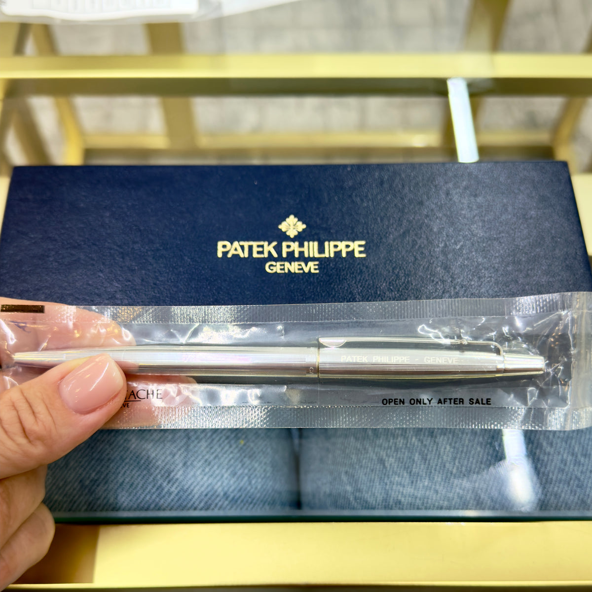 Patek Philippe Collaboration With Caran D’Ache X Ballpoint Steel Pen