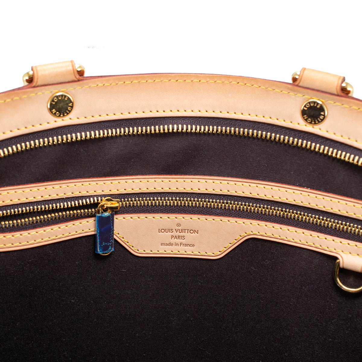 Louis Vuitton Monogram Vernis Brea Patent Leather Brass Hardware Handbag