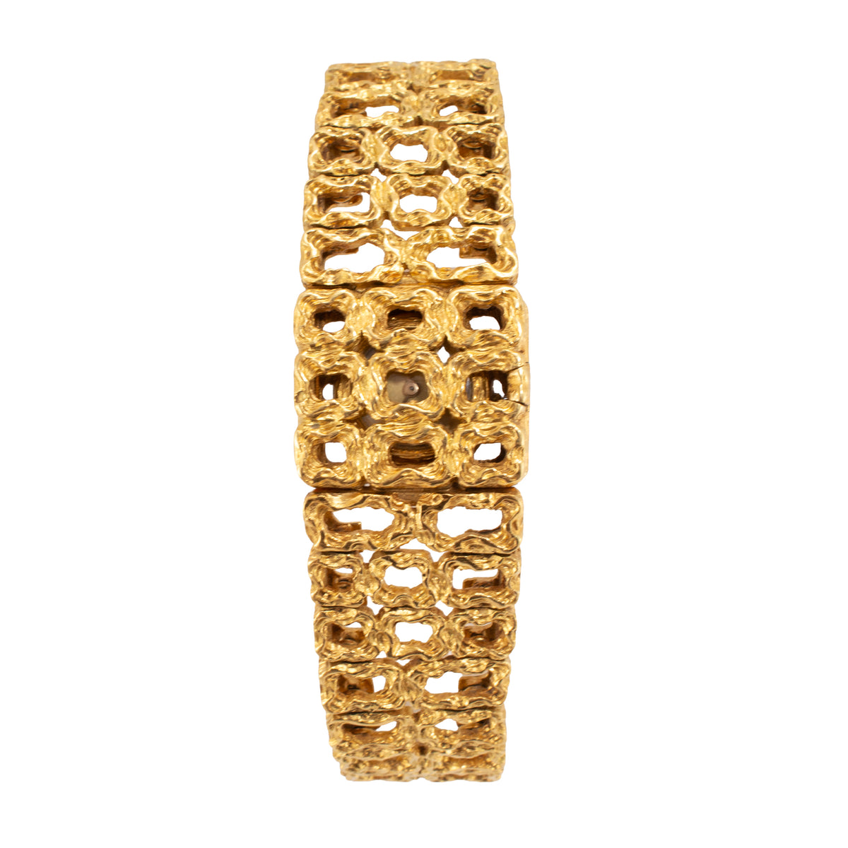 Ladies Vintage Omega Secret Bracelet Gilbert Albert 18K Yellow Gold Manual Watch