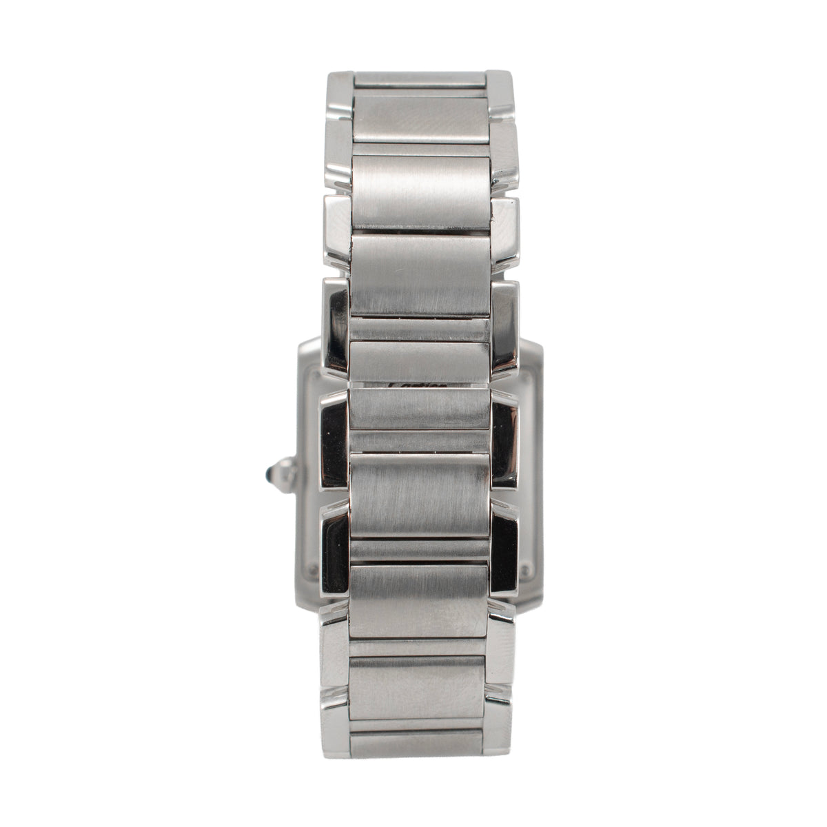 Ladies Cartier Tank Française Large Model 28MM w51002q3 Steel Automatic Watch
