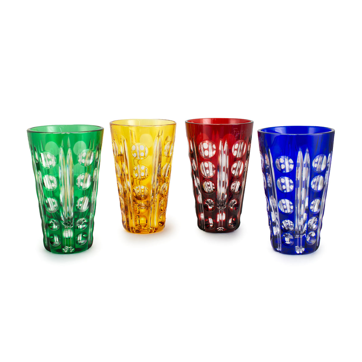 Fabergé Imperial Collection “NA Zdorovye” Collectible Crystal Vodka Shot Glasses