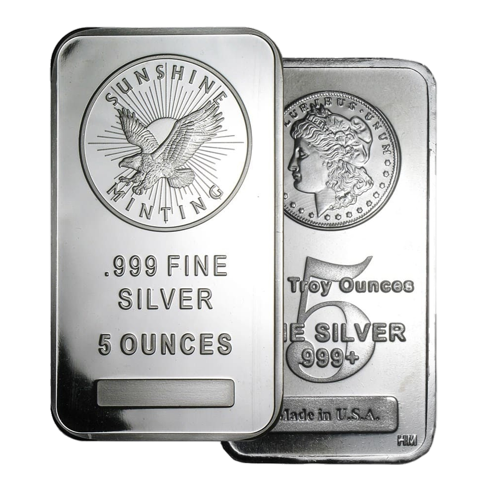 5oz 999 Silver Bar
