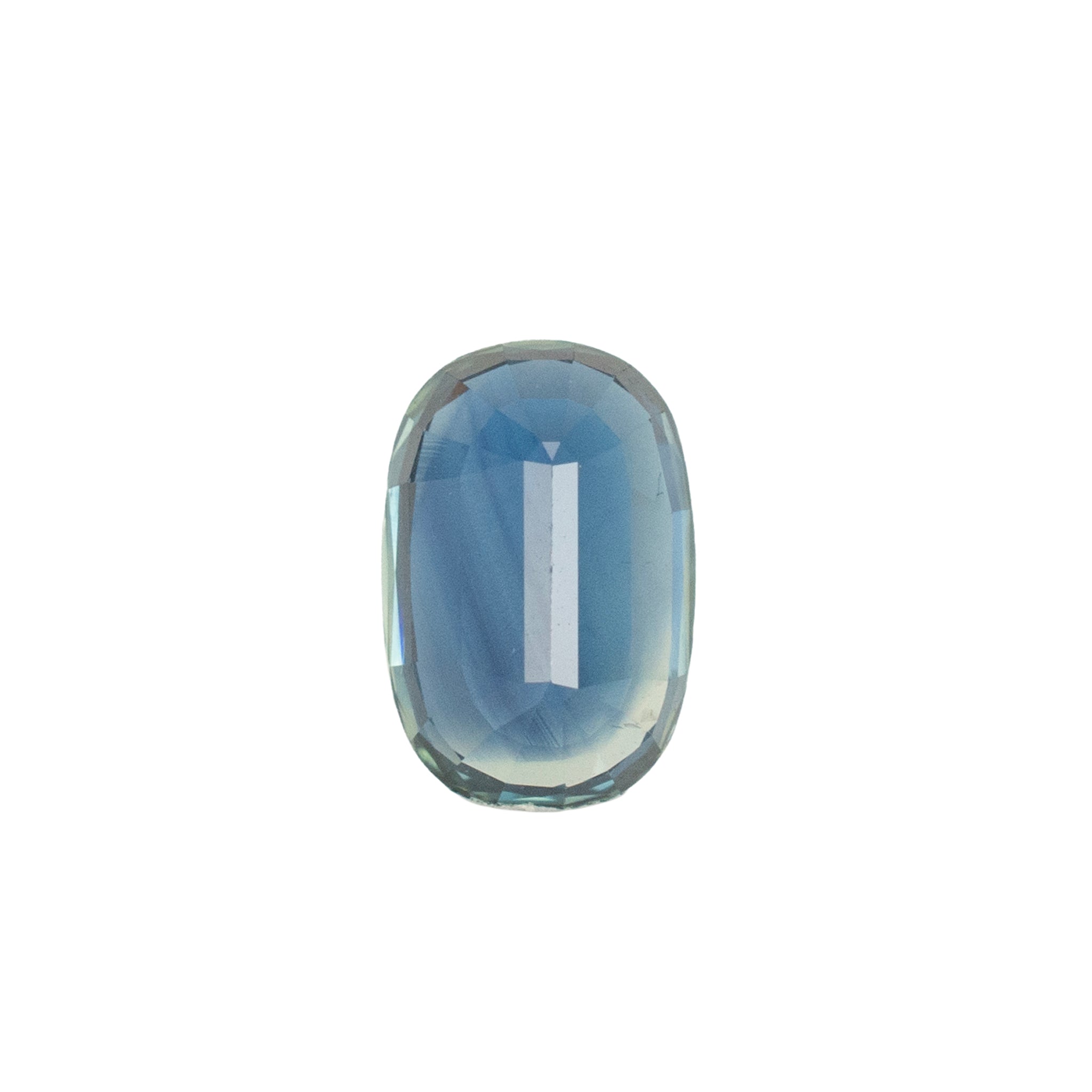 Natural 6.77ct AGL Oval Shape Cut Blue Loose Sapphire
