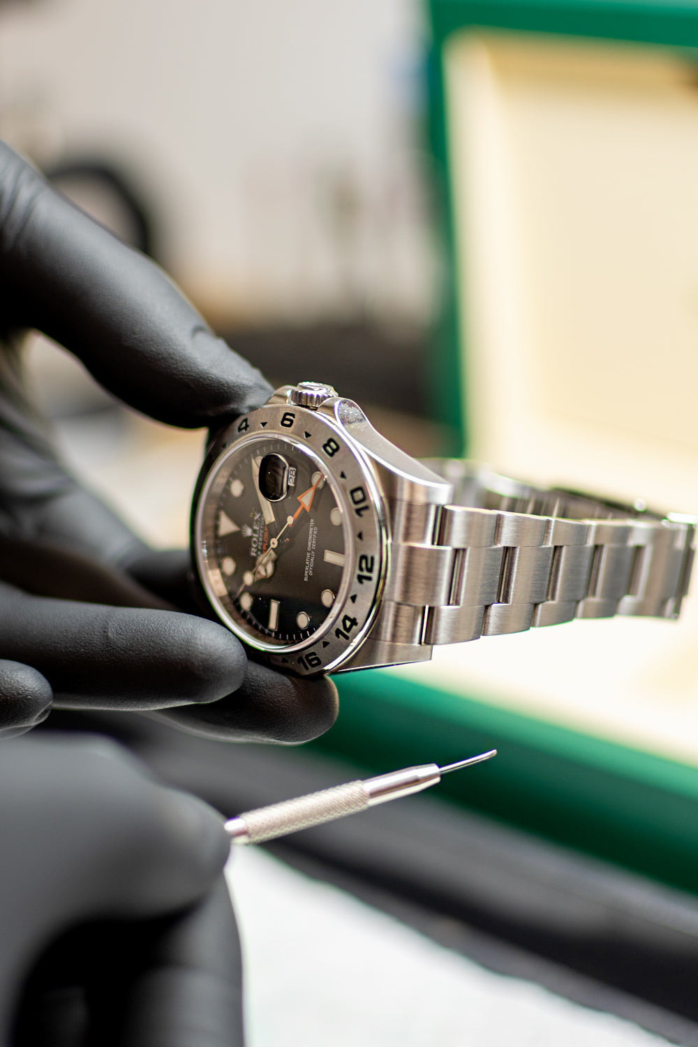 Luxury watch service & repair at DJP Jewelers & Luxury Buyers across Texas