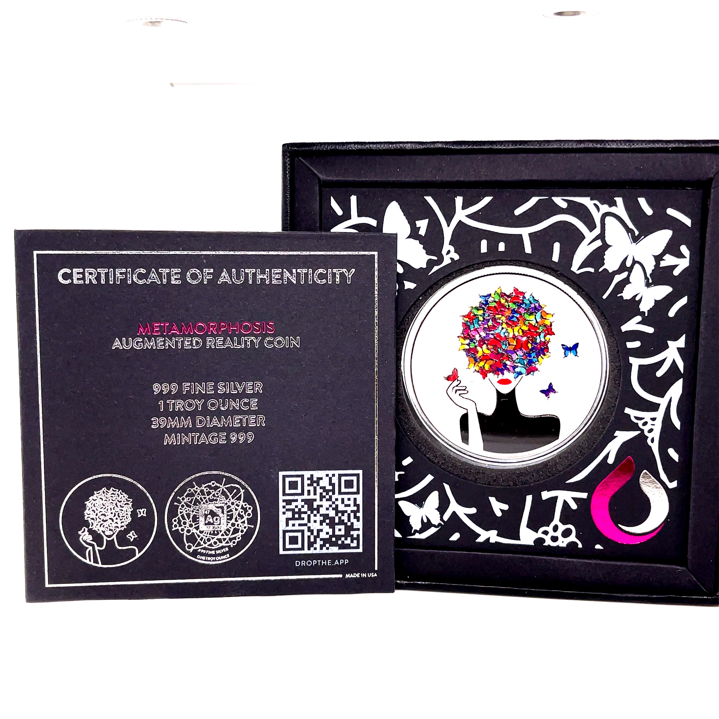 Imagination "Metamorphosis" Silver Coin