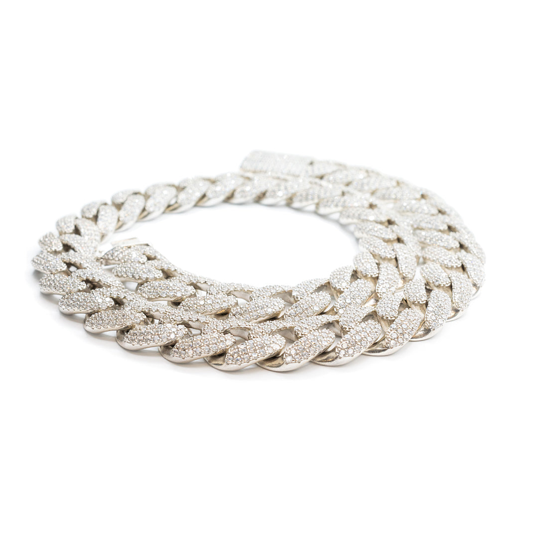 Sterling Silver Cuban Chain Necklace