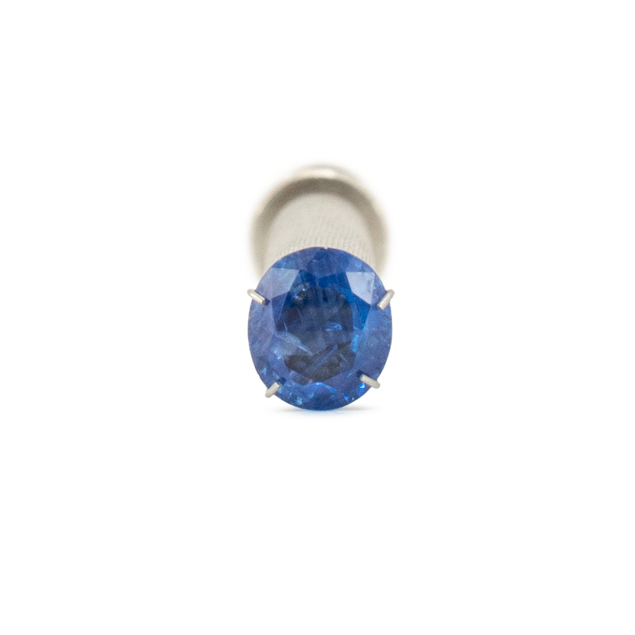 Natural 3.33ct GIA Oval Shape Cut Sri Lanka Ceylon Blue Loose Sapphire