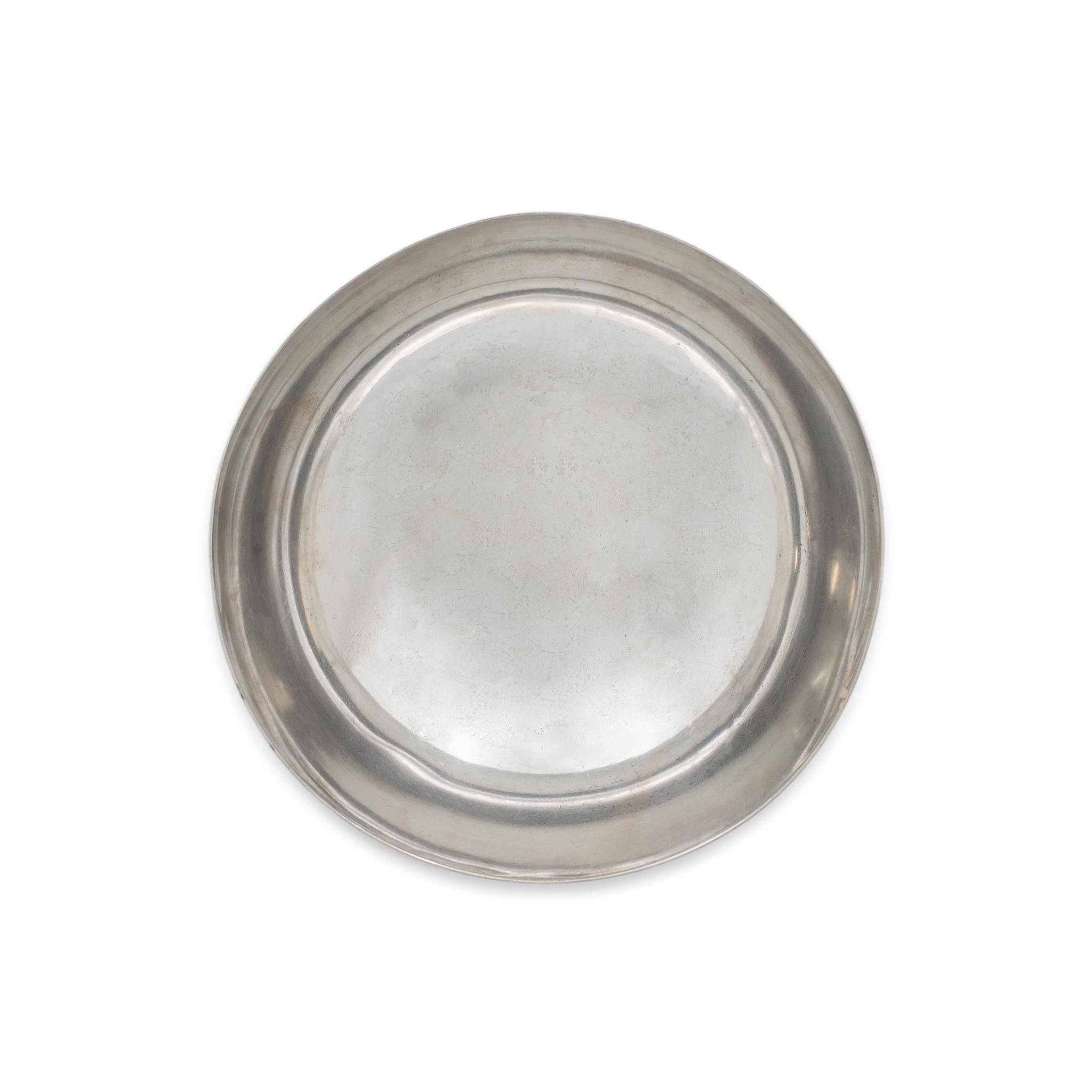 Vintage Mid-Century Tiffany & Co. Makers Sterling Silver Modernist Footed Bowl