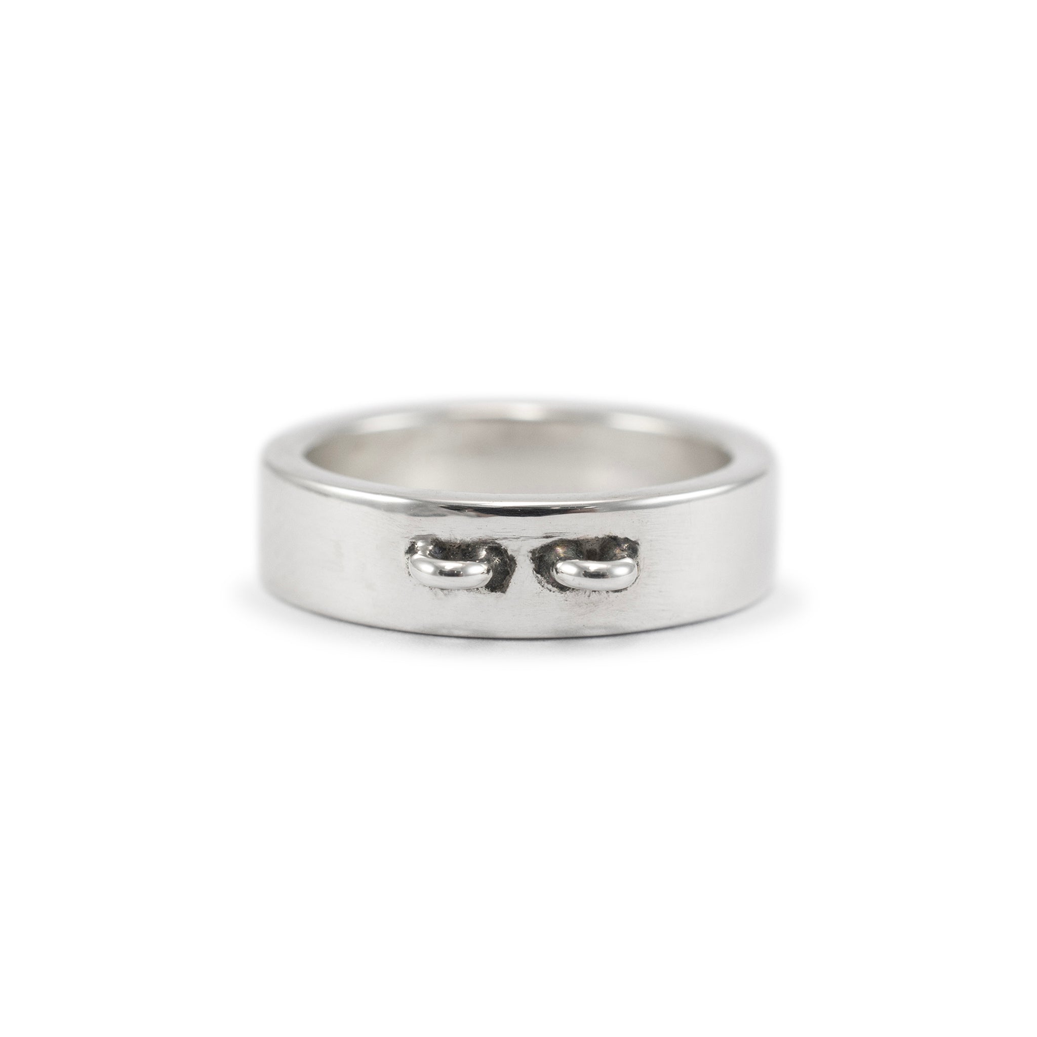 James Avery 925 Sterling Silver Create Your Own Double Dangle Ring