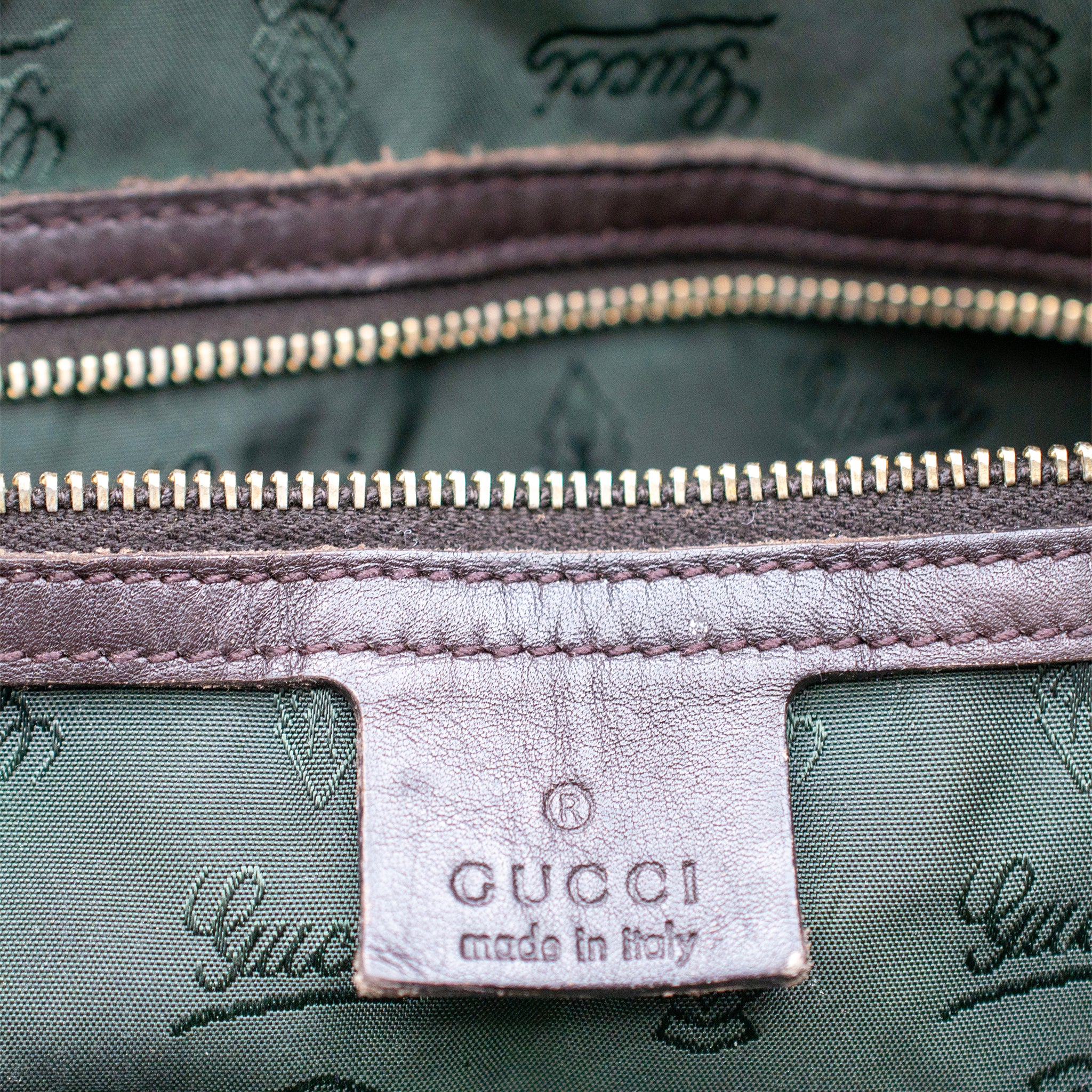 Gucci Gg Hysteria Tote Beige Leather Ladies Handbag