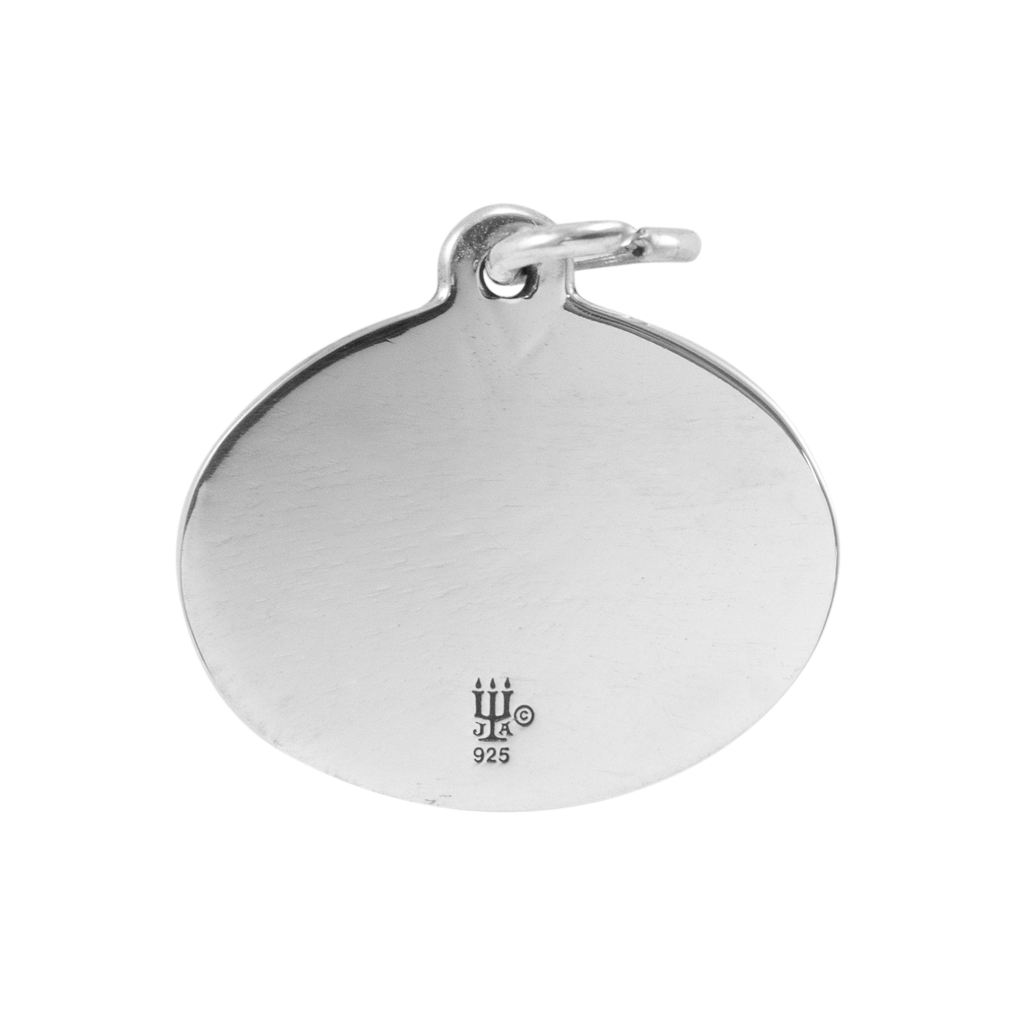 James Avery Retired 925 Sterling Silver Bicycle Oval Charm