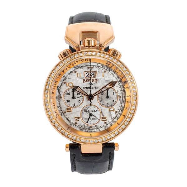 Bovet 1822 Saguaro 46MM SP0420 18K Gold Limited Edition Diamond Meteorite Watch