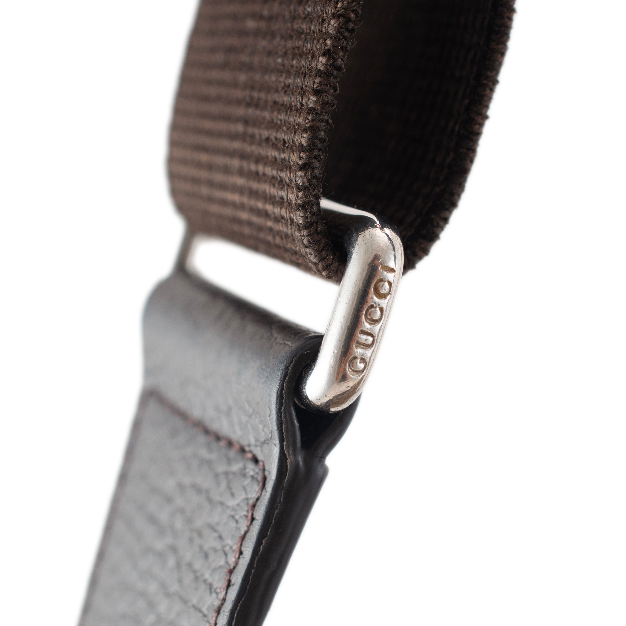 Gucci Monogram GG Canvas 807401990 Brown & Beige Flap Cross Body Messenger Bag