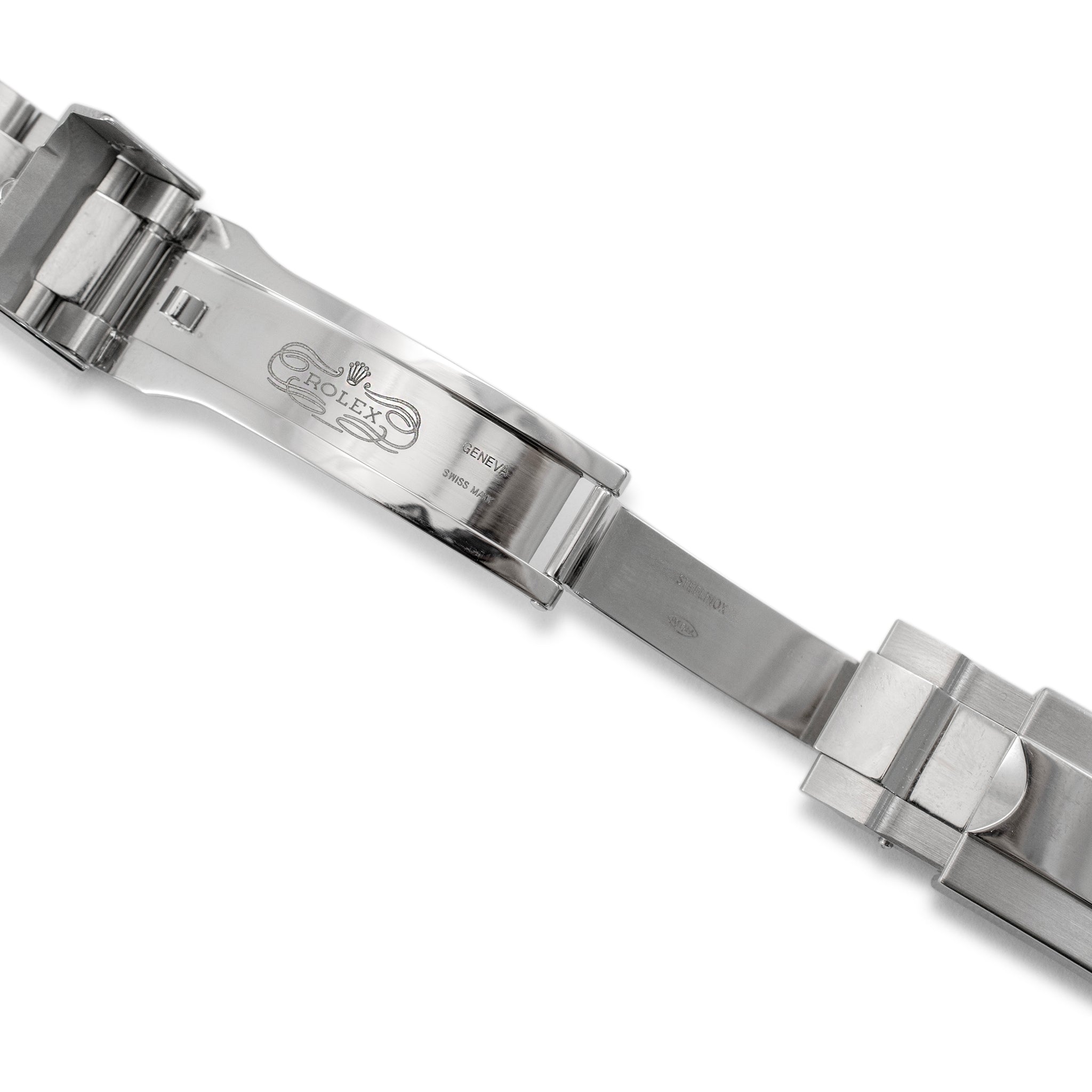 Original Factory Rolex Stainless Steel Oyster Safety Glide-Lock Bracelet