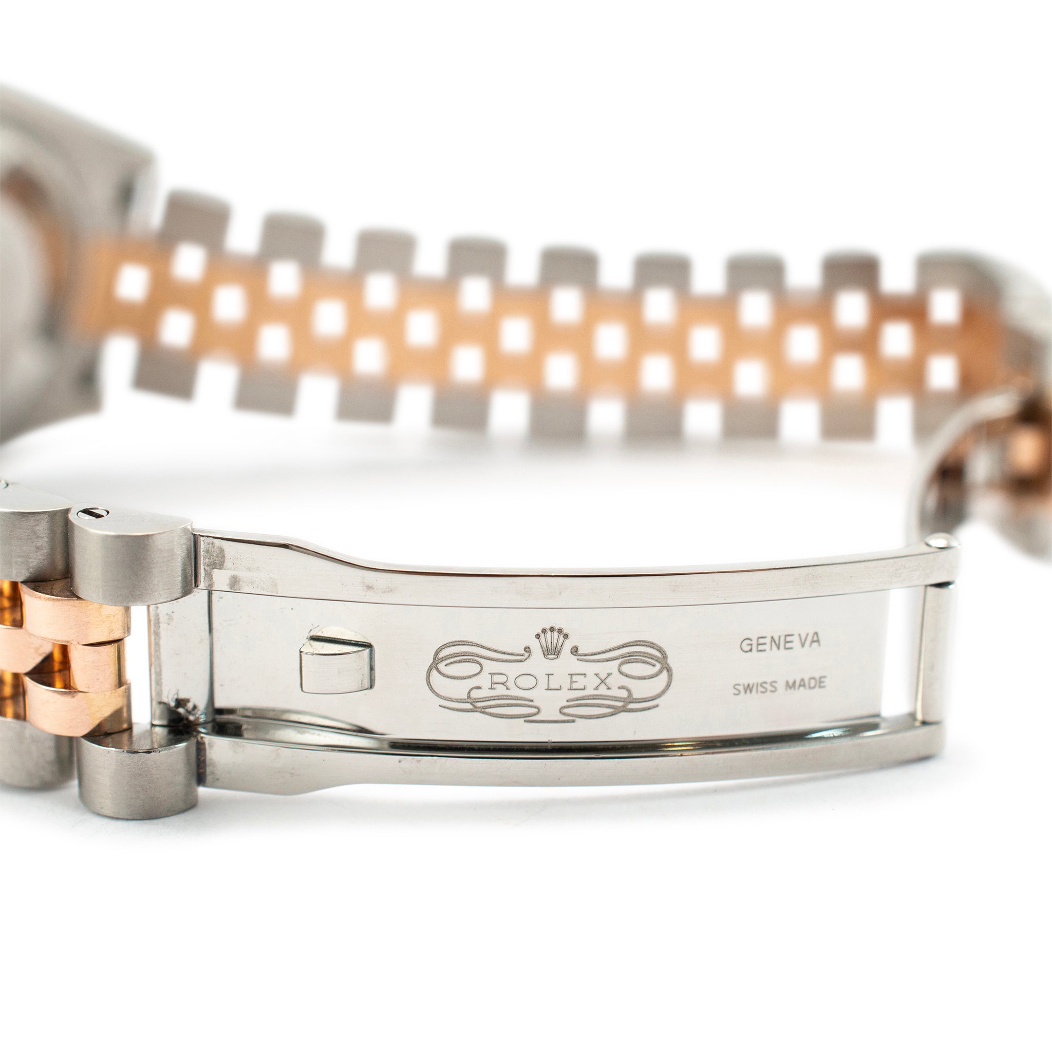 Rolex Datejust 31MM 178341 Domed Diamond Jubilee Rose Gold Stainless Steel Watch