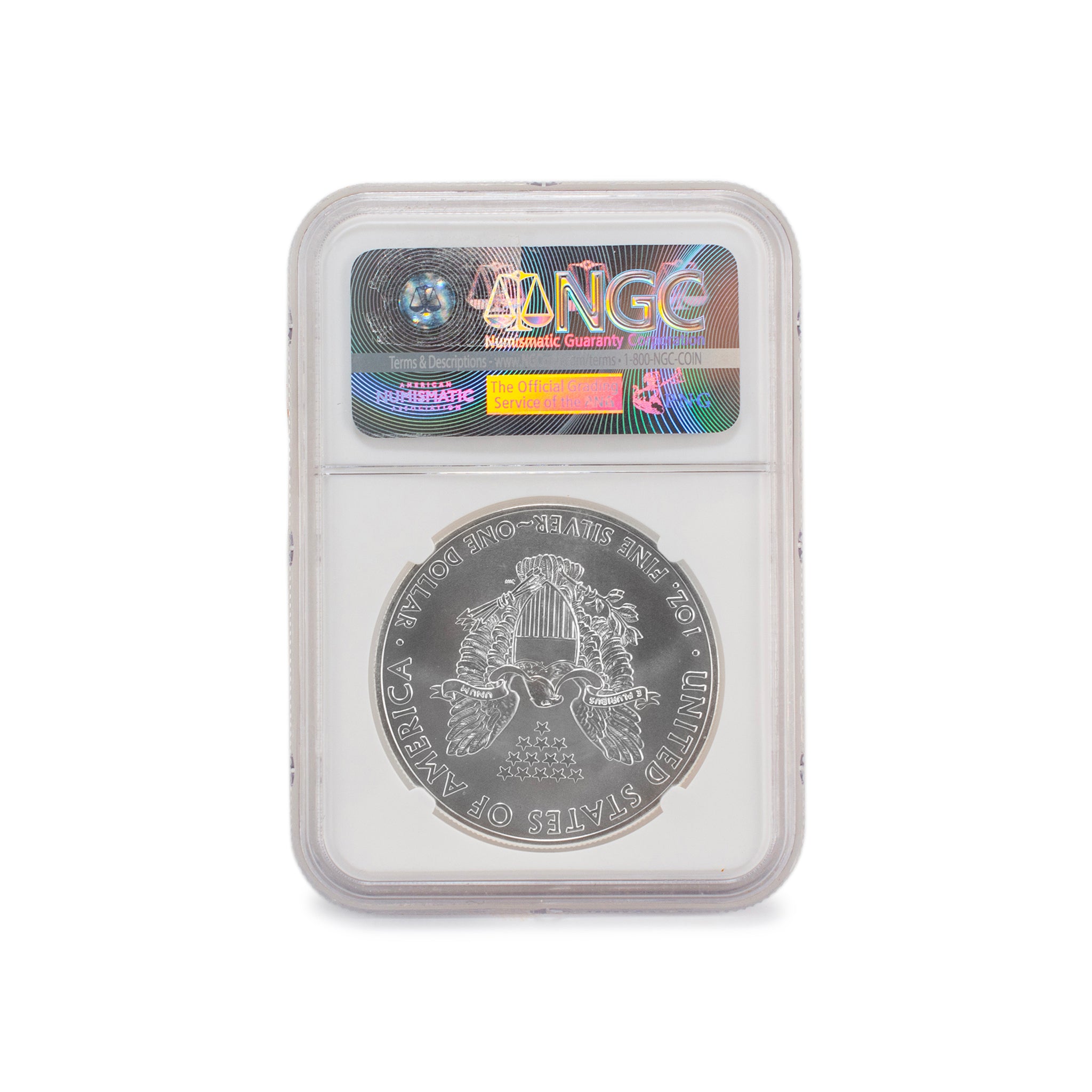2015 W 1 Oz NGC MS 69 West Point 1$ Fine 999 Silver American Eagle Liberty Coin