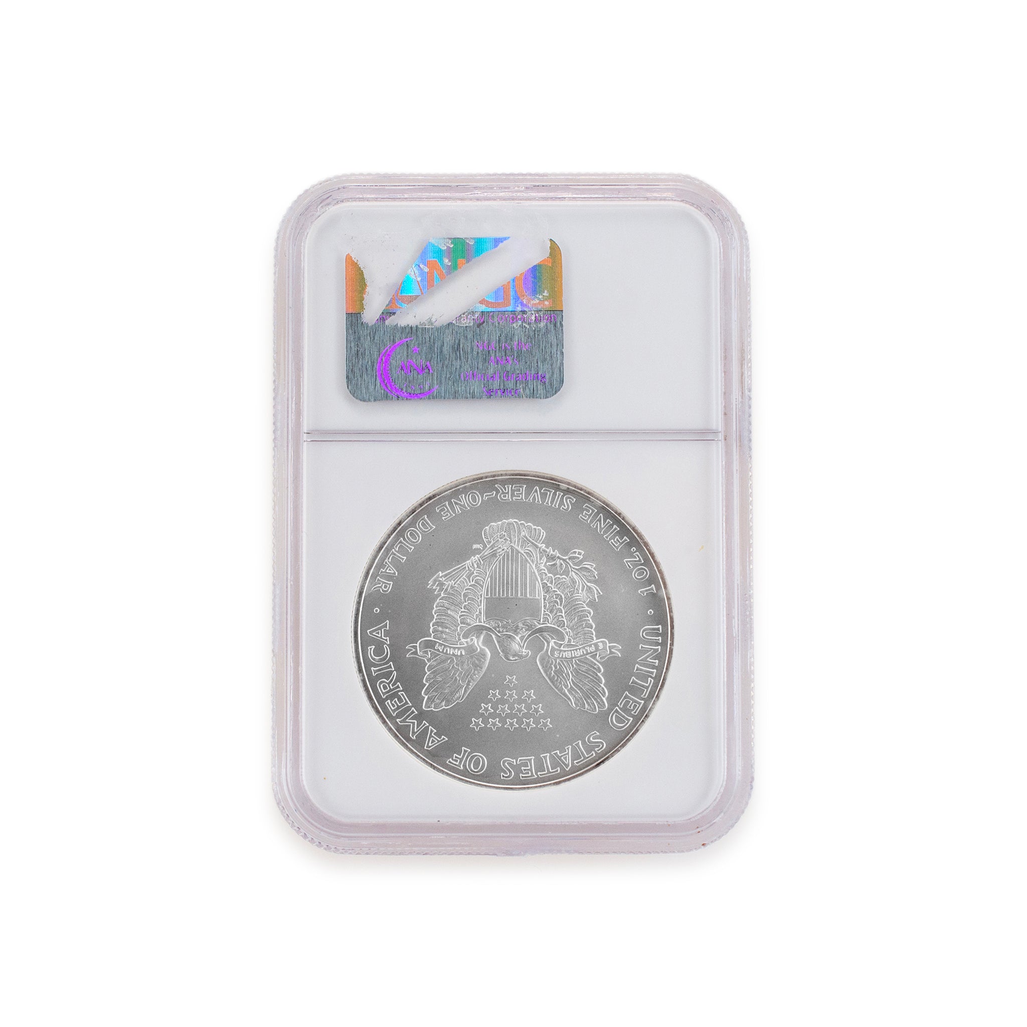 2003 1 Oz NGC MS 69 1$ 999 Fine Silver American Eagle Liberty Coin