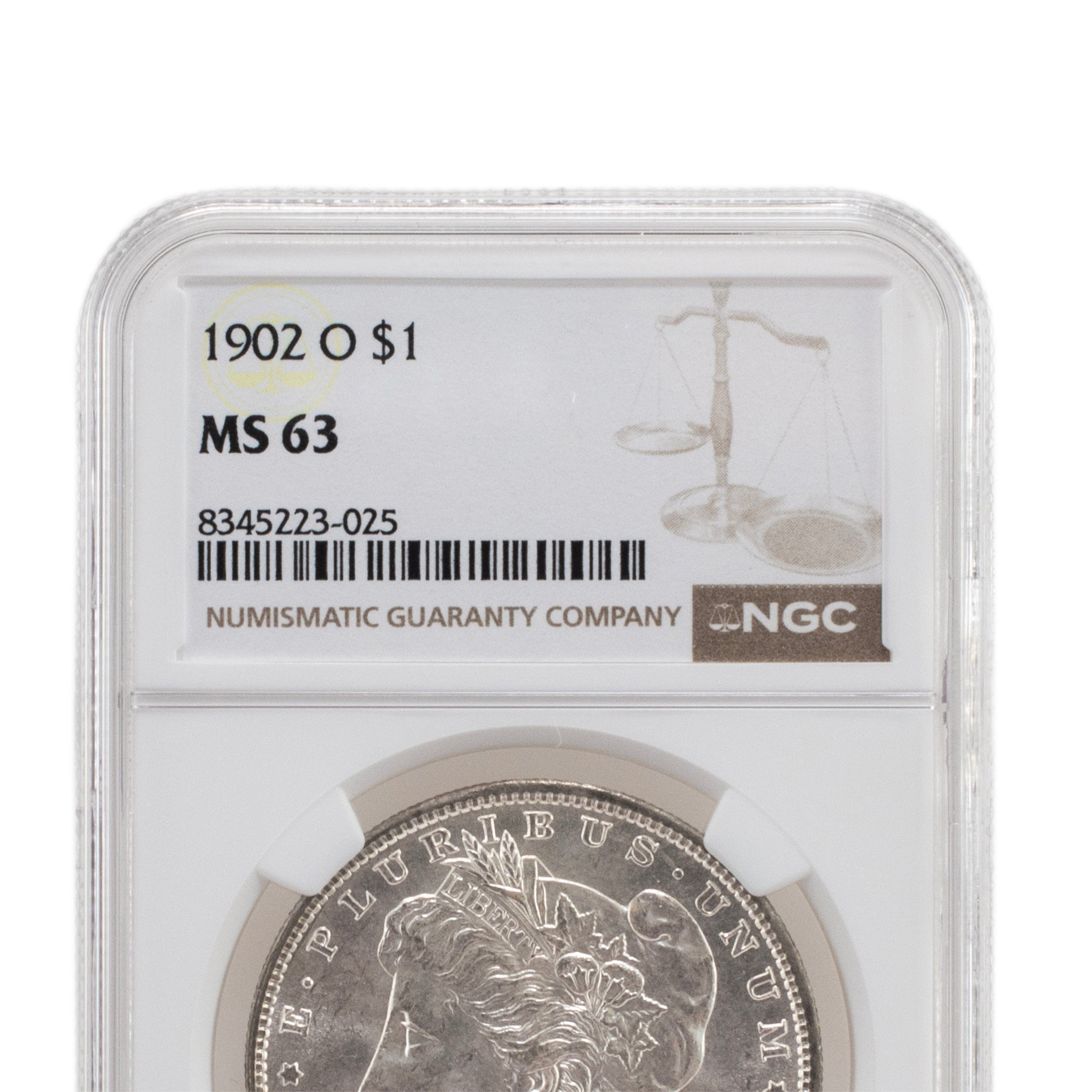 1902 O NGC MS63 Silver $1 Morgan Coin