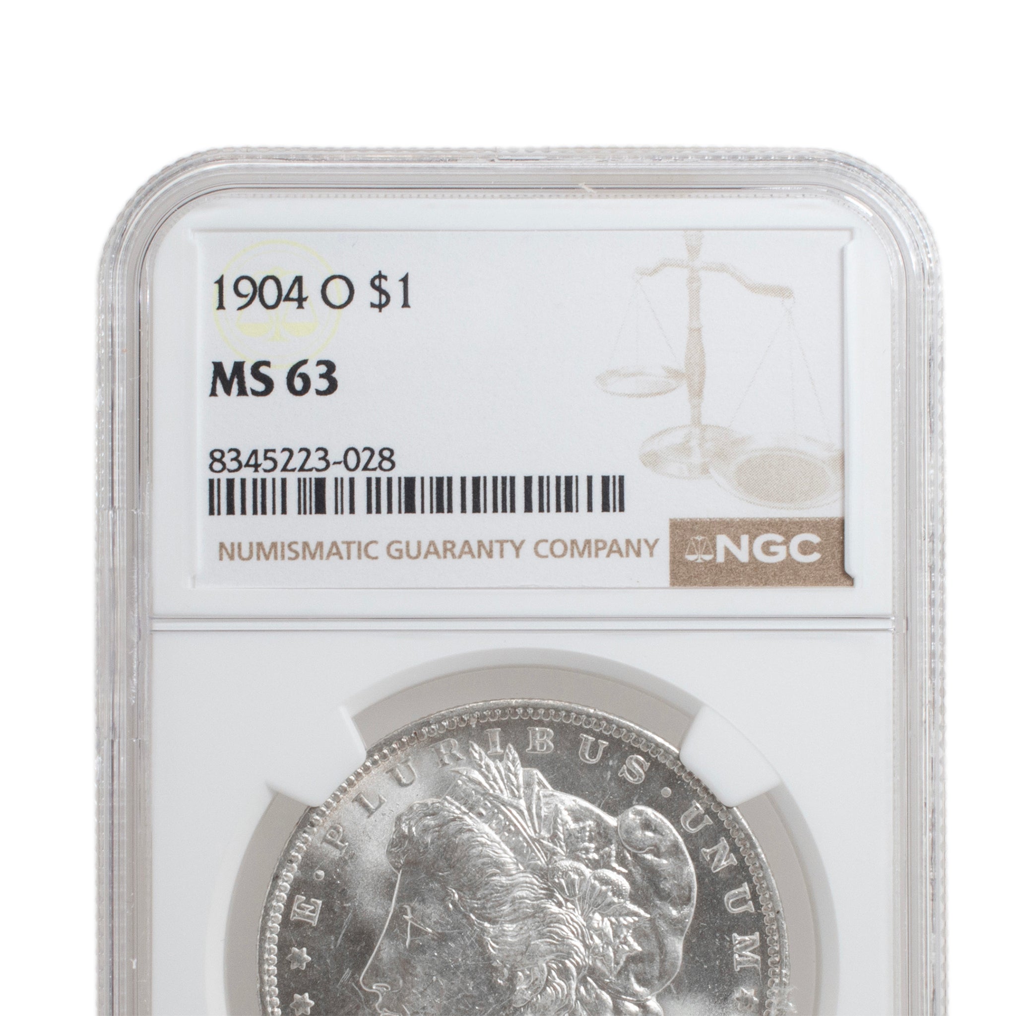 1904 O NGC MS63 Silver $1 Morgan Coin
